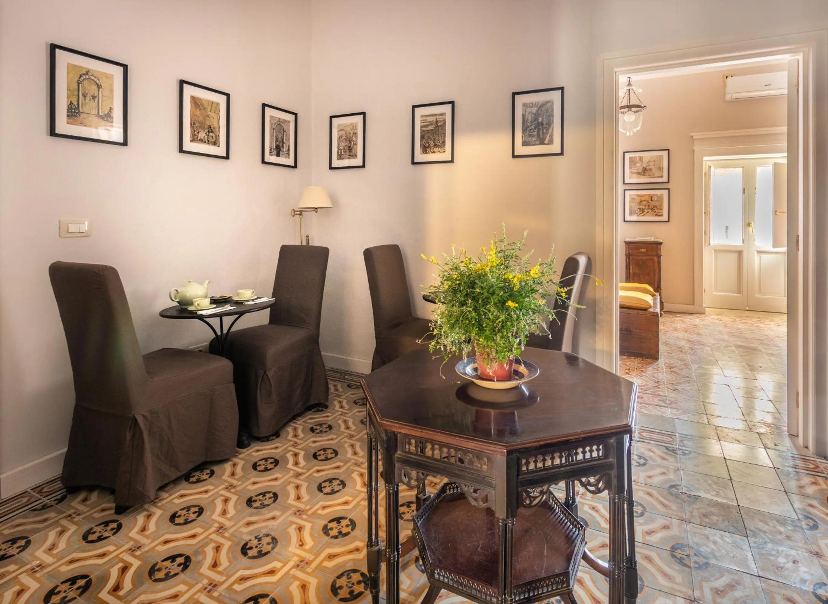 Living room in Donna Maddalena