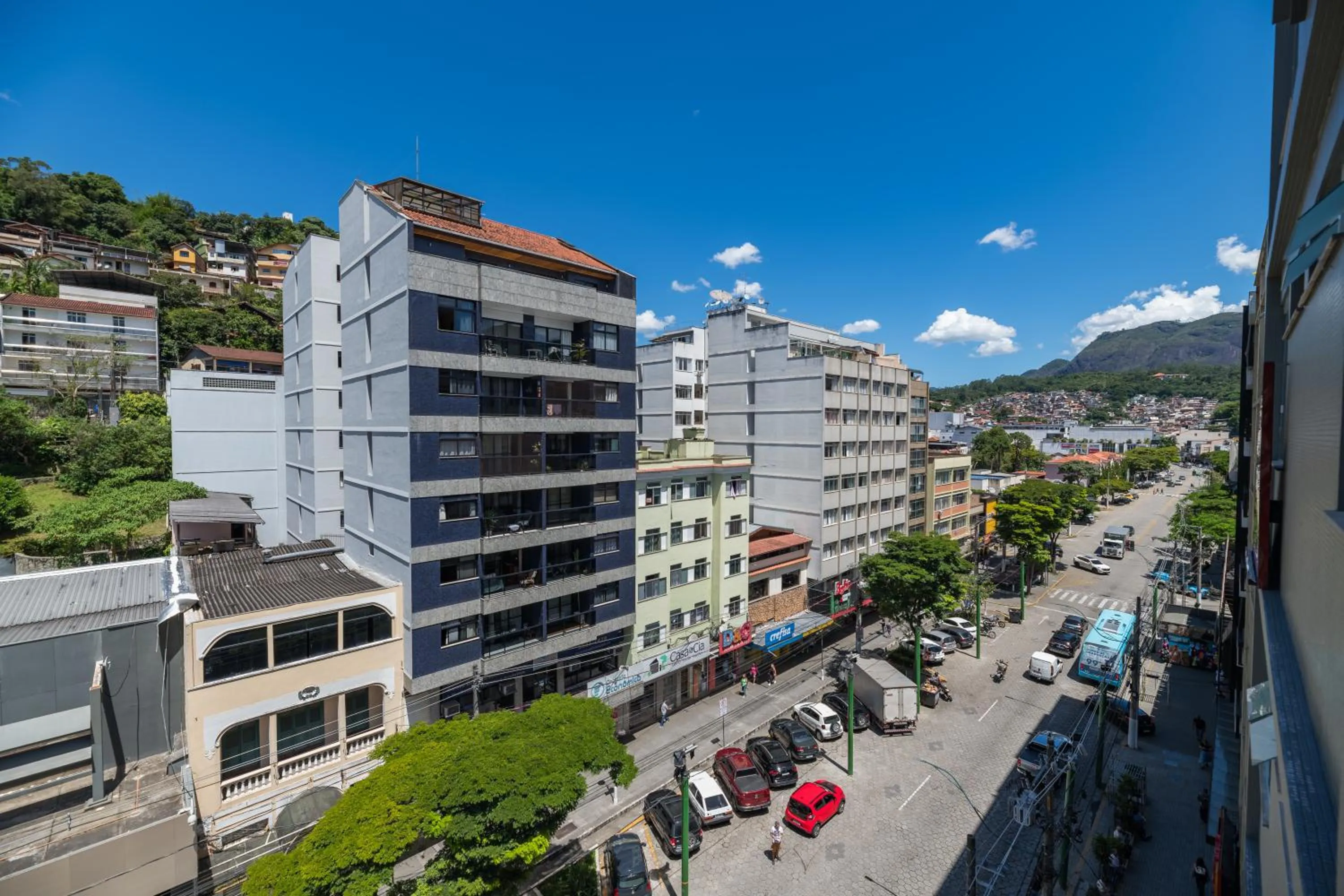 City view in Hotel Fabris