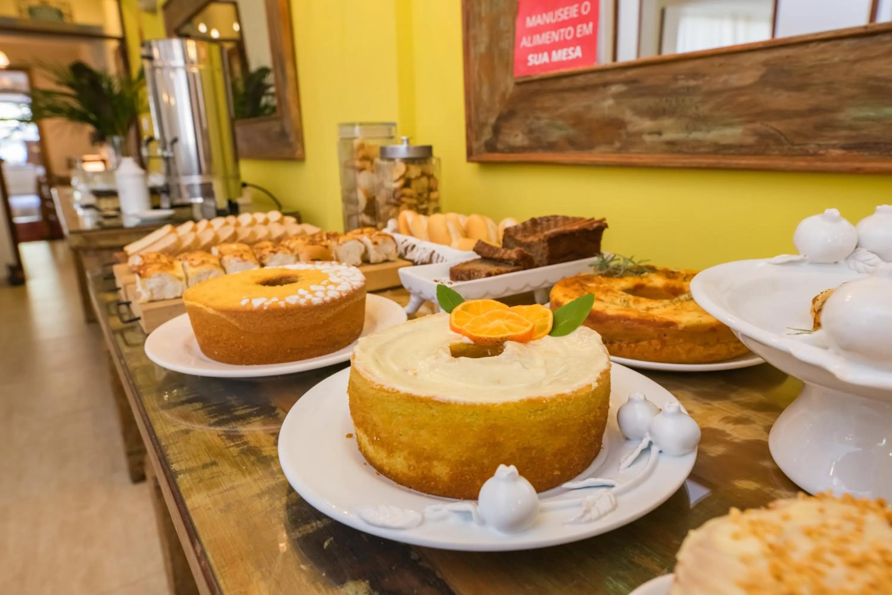 Buffet breakfast in Hotel Fabris