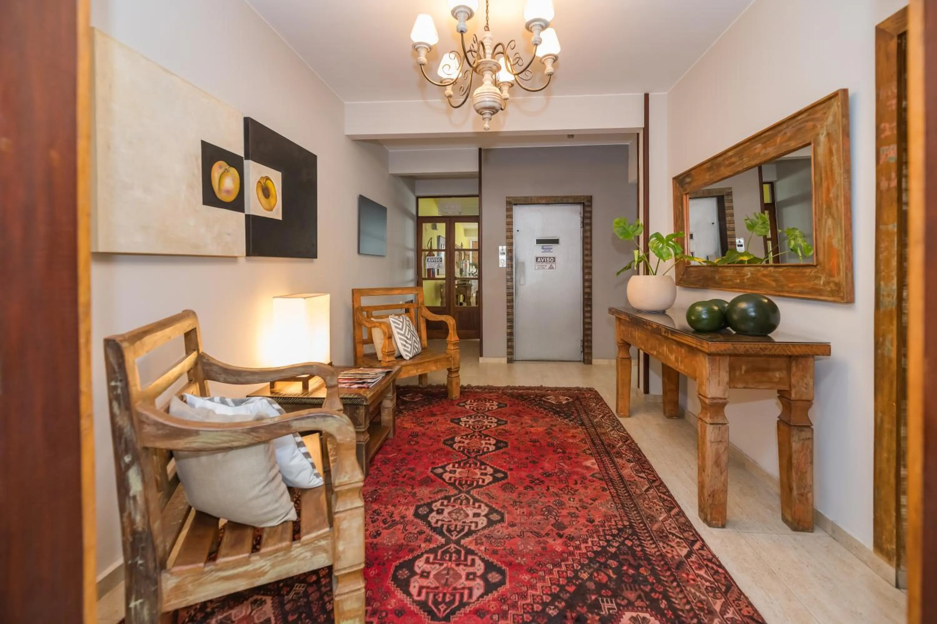 elevator in Hotel Fabris