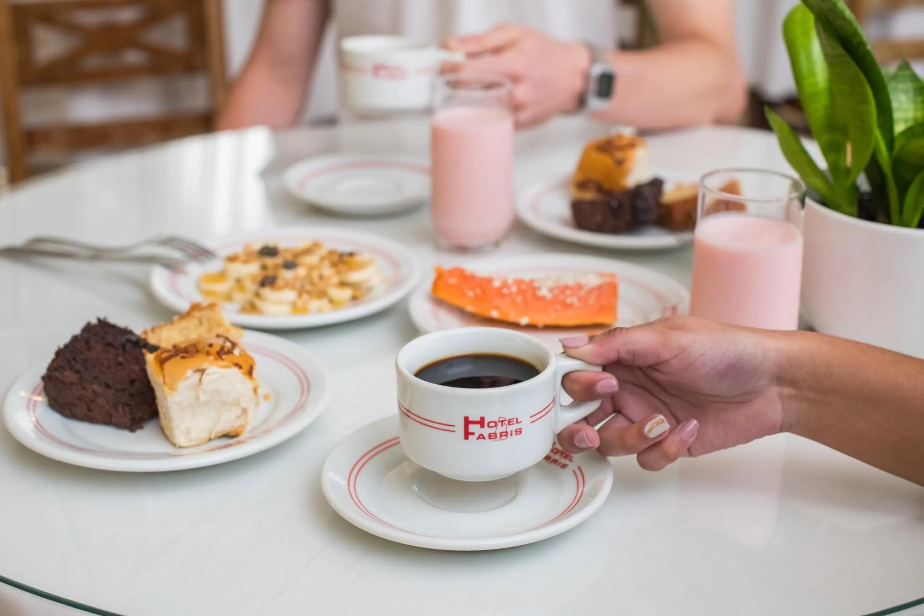 Breakfast in Hotel Fabris