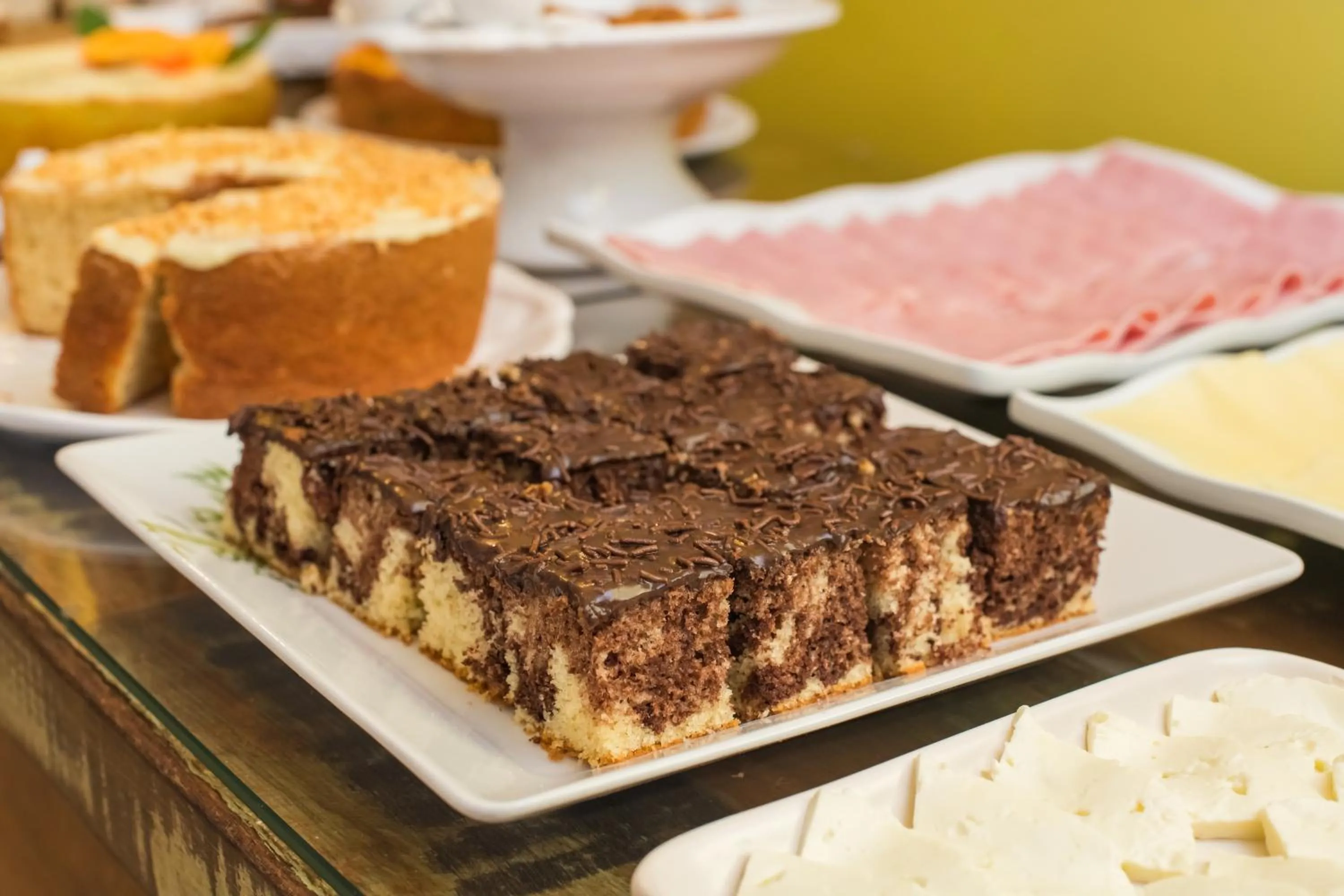 Buffet breakfast in Hotel Fabris