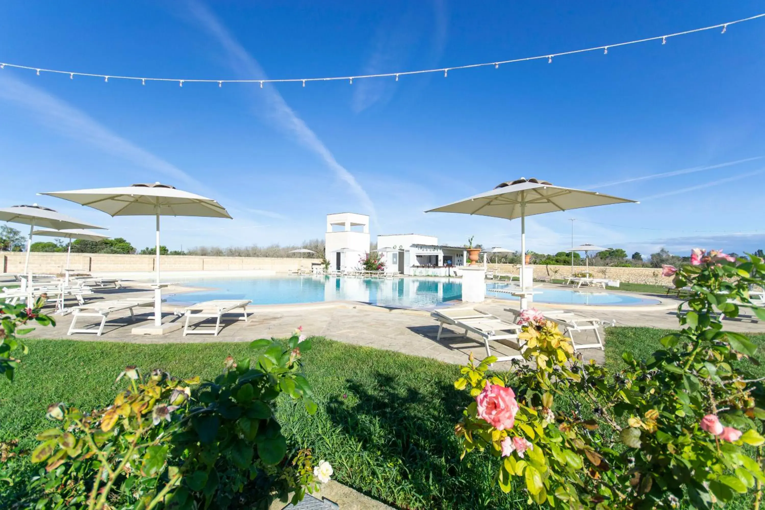 Swimming pool in Masseria Rauccio Swimming pool in Masseria Rauccio