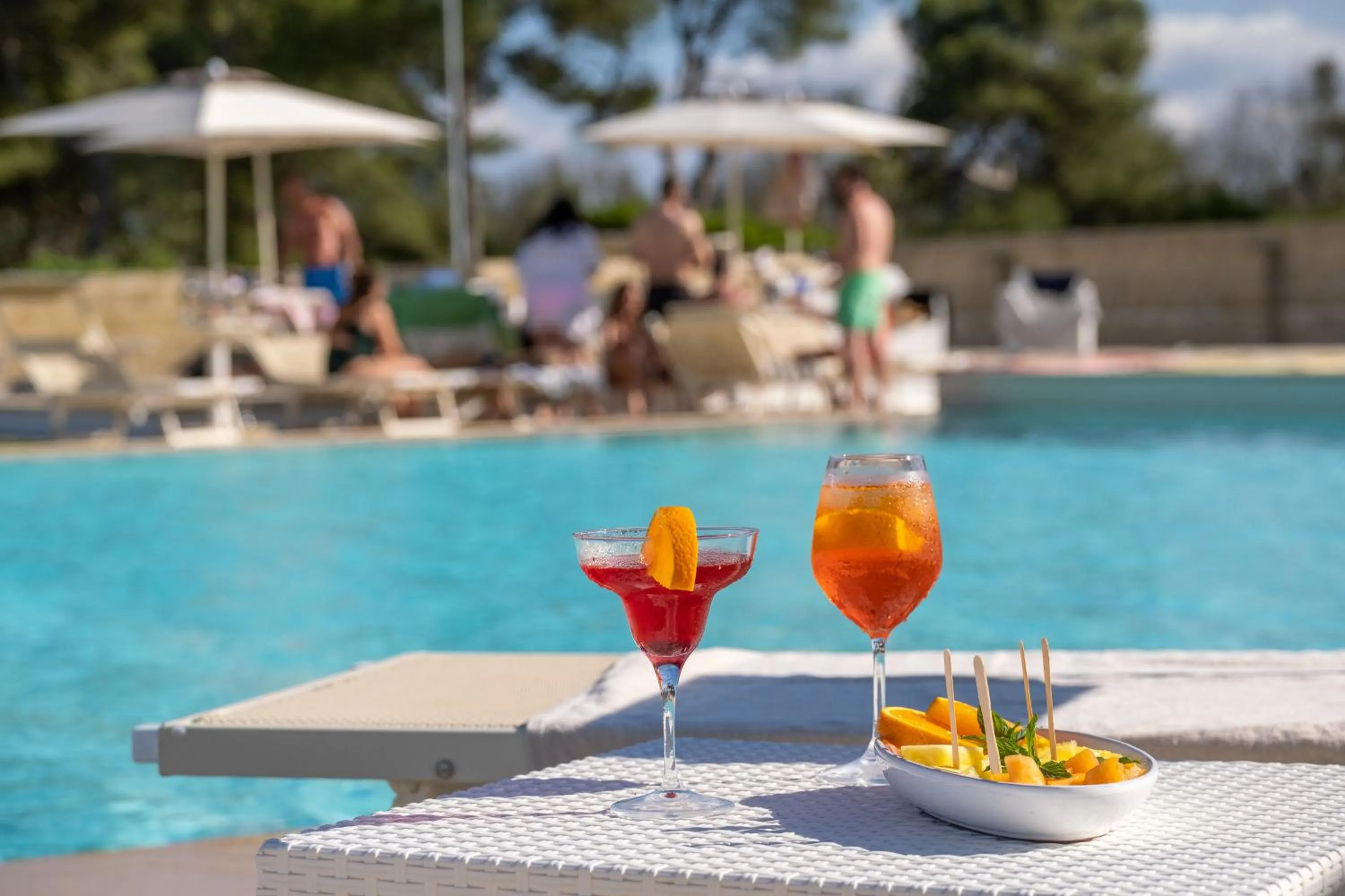 Swimming pool in Masseria Rauccio