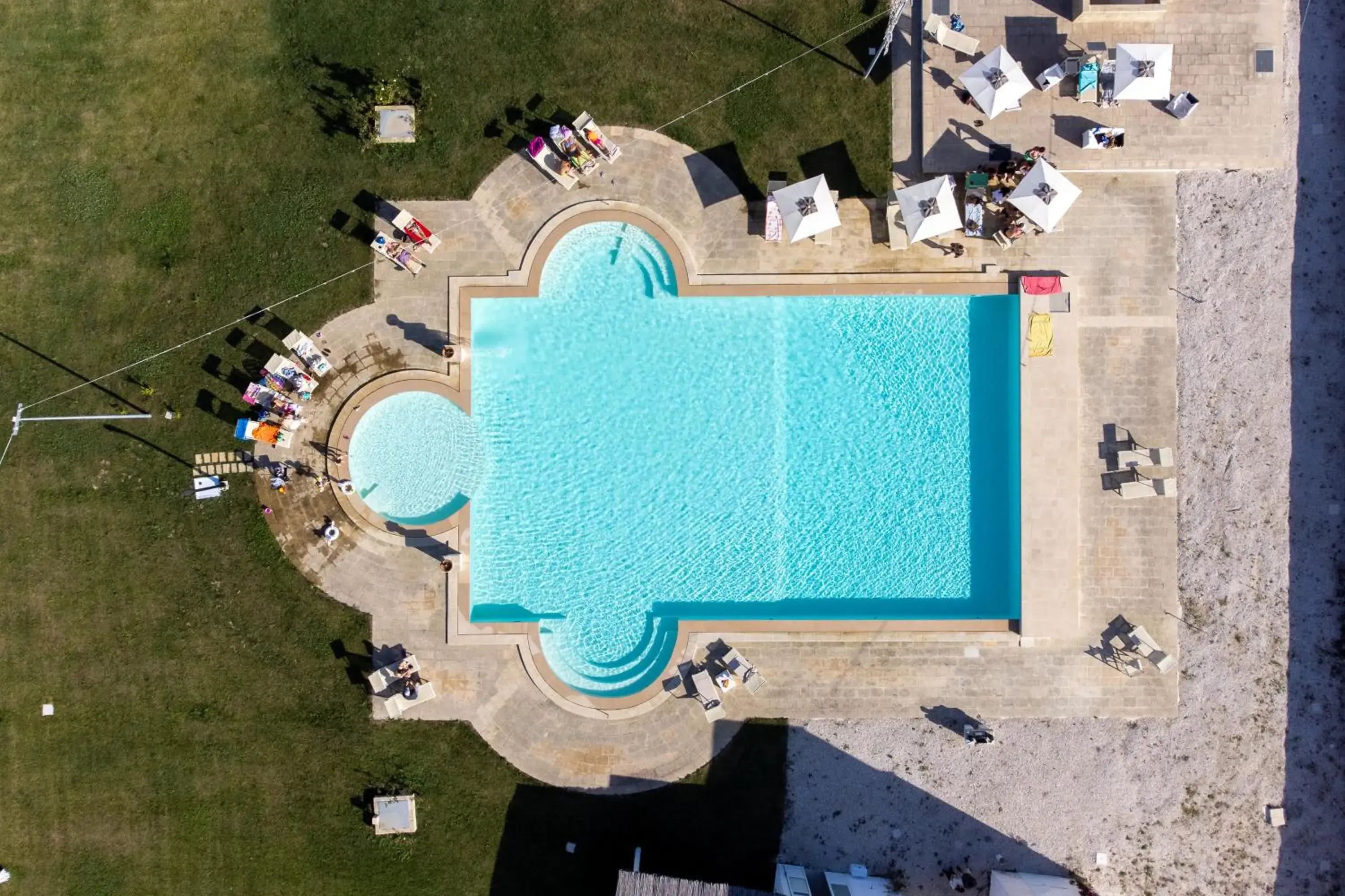 Swimming pool in Masseria Rauccio Swimming pool in Masseria Rauccio
