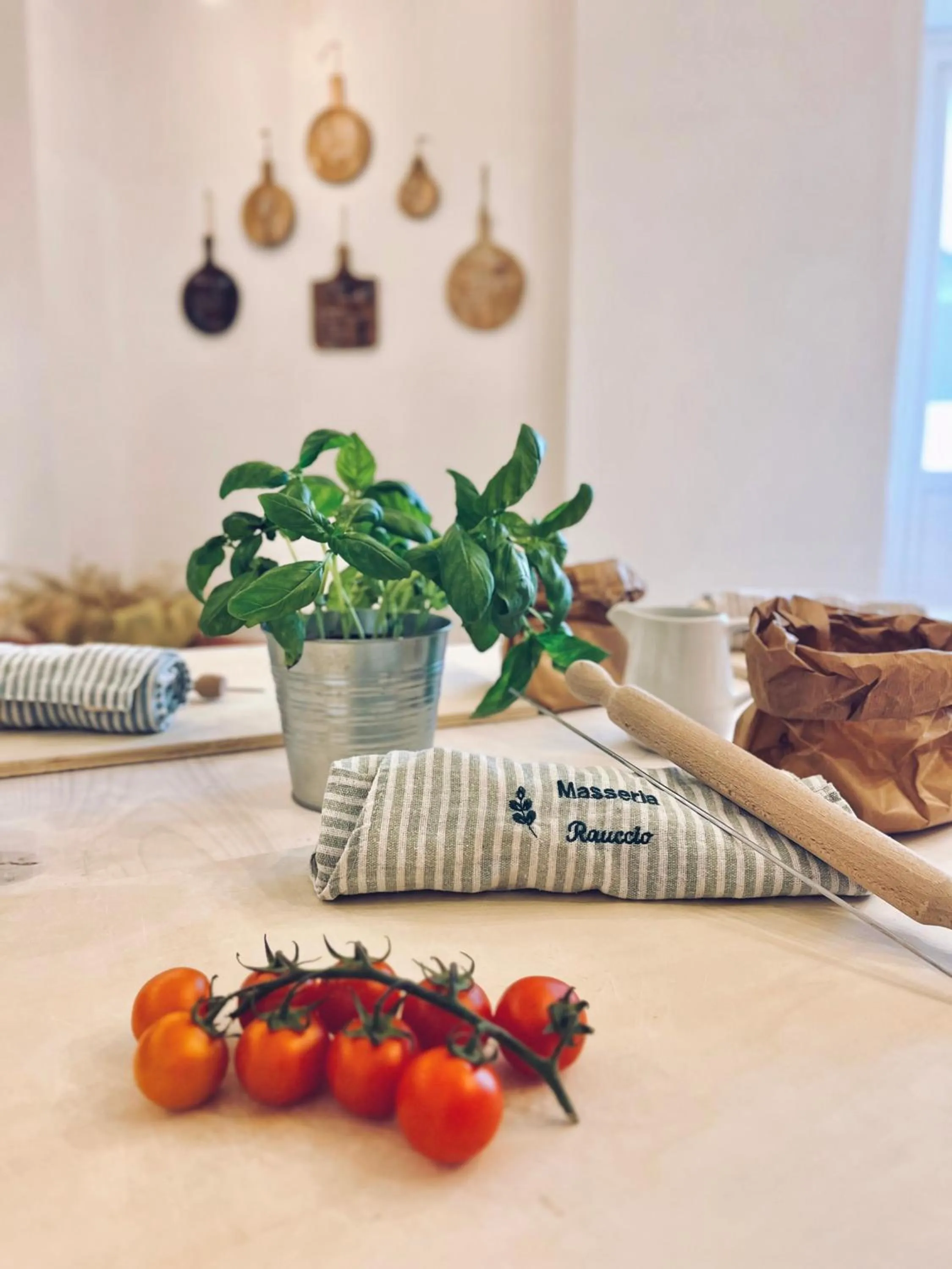 Food in Masseria Rauccio