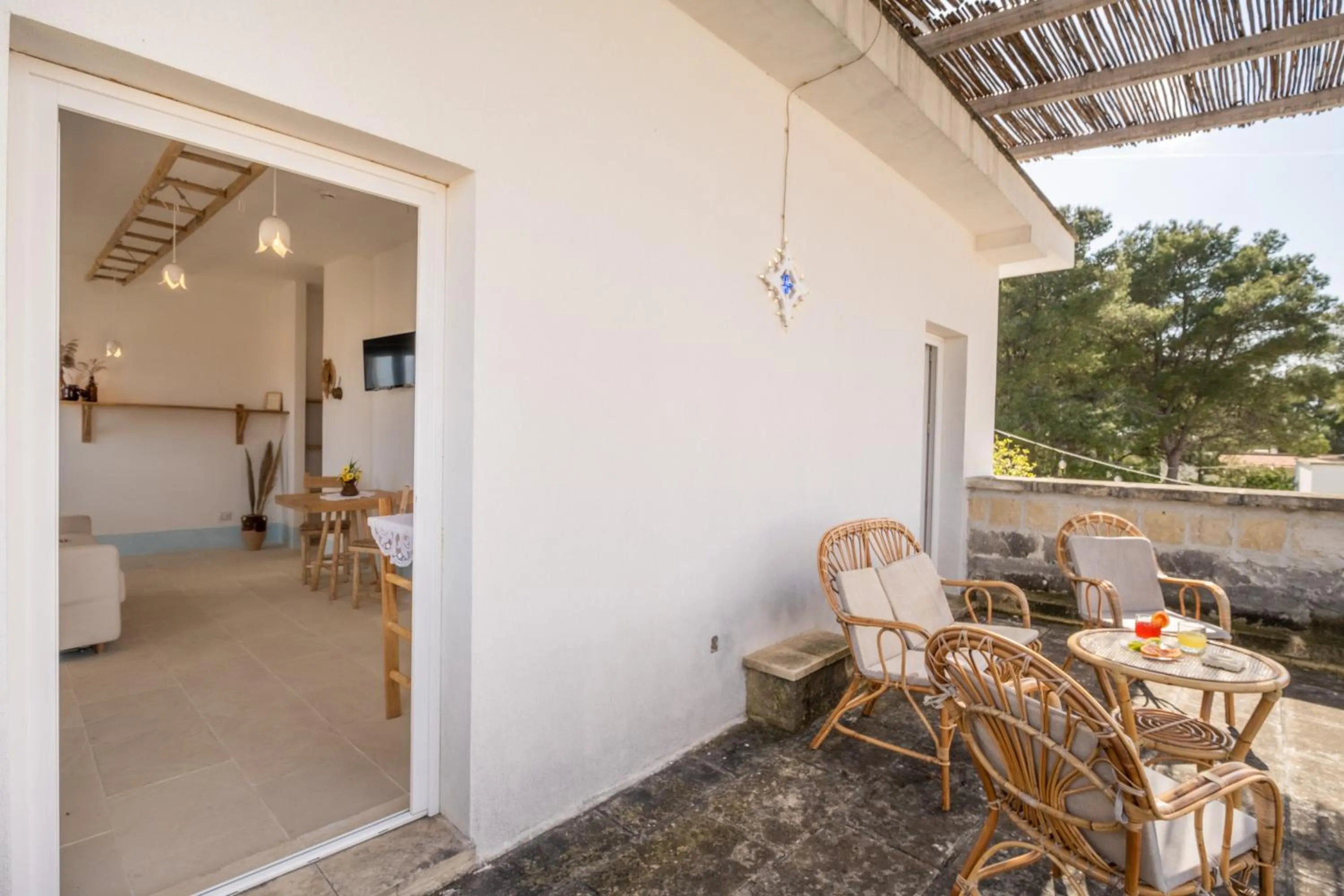 Balcony/Terrace in Masseria Rauccio