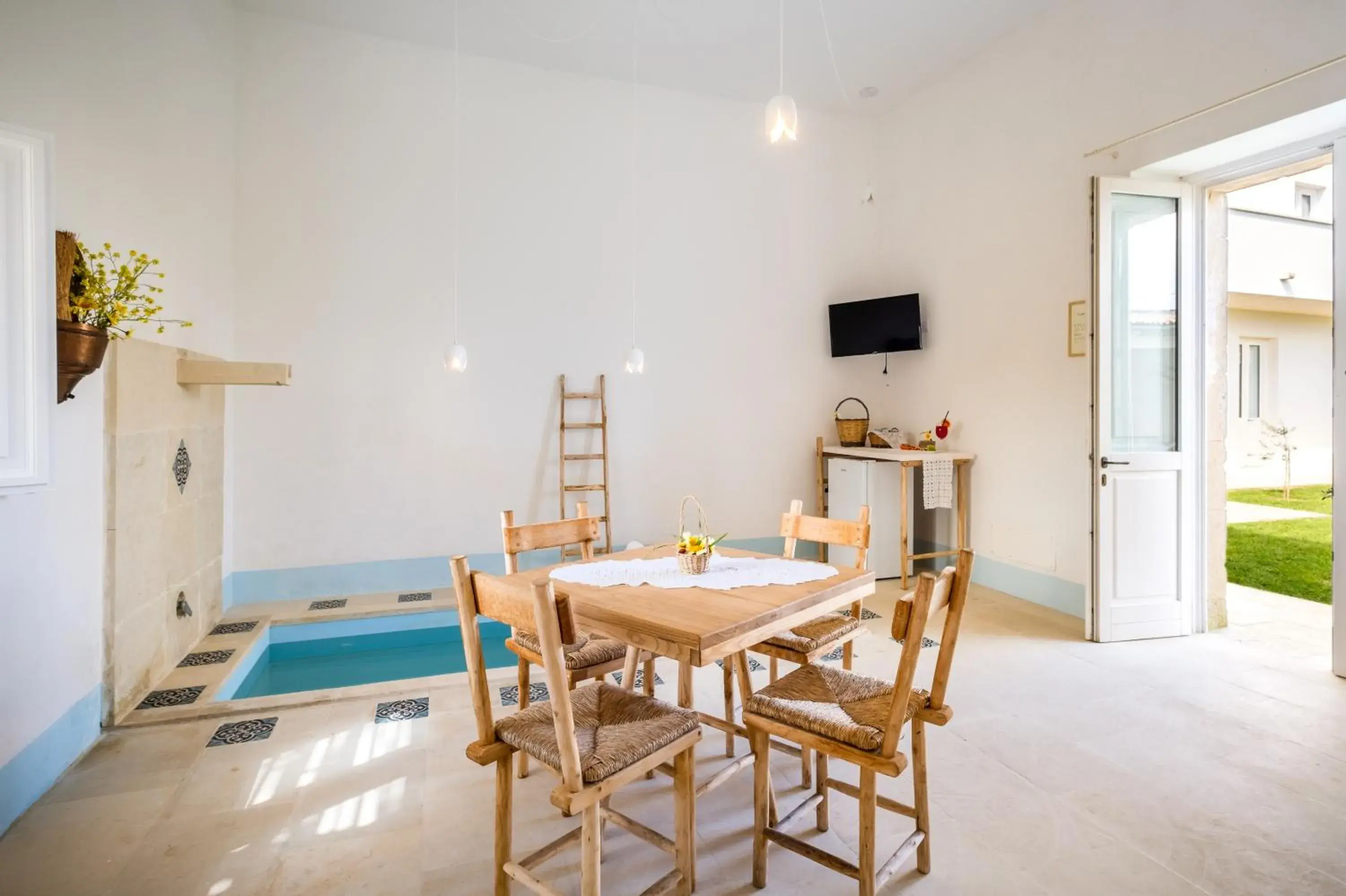 Living room in Masseria Rauccio Living room in Masseria Rauccio