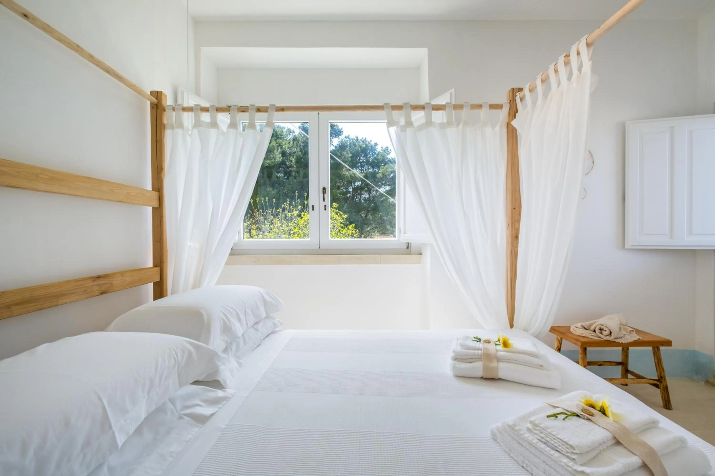 Bedroom, Bed in Masseria Rauccio