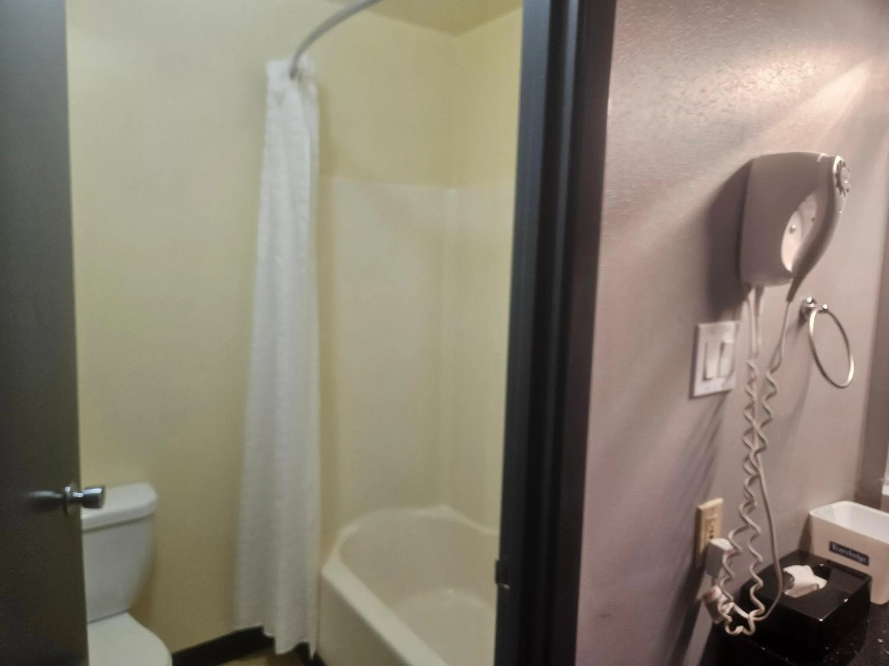 Bathroom in Travelodge by Wyndham Brandon