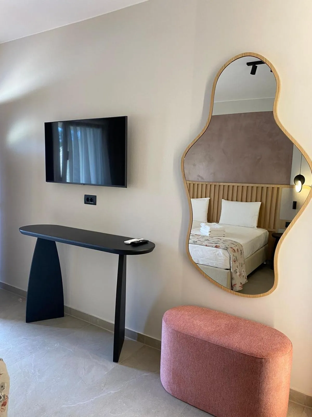 TV and multimedia, Bed in Villa Diamond