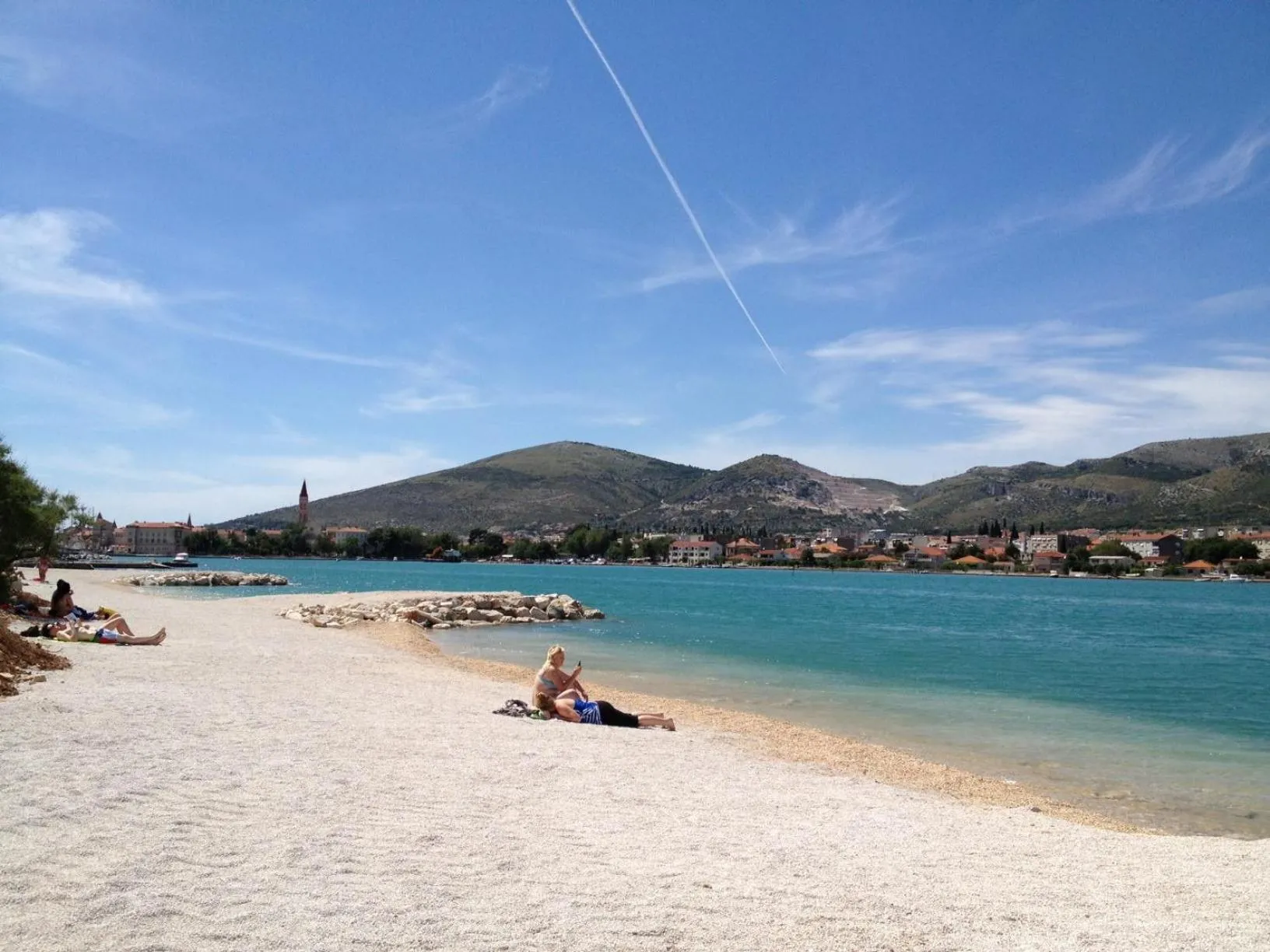 Beach in Apartments Brešan