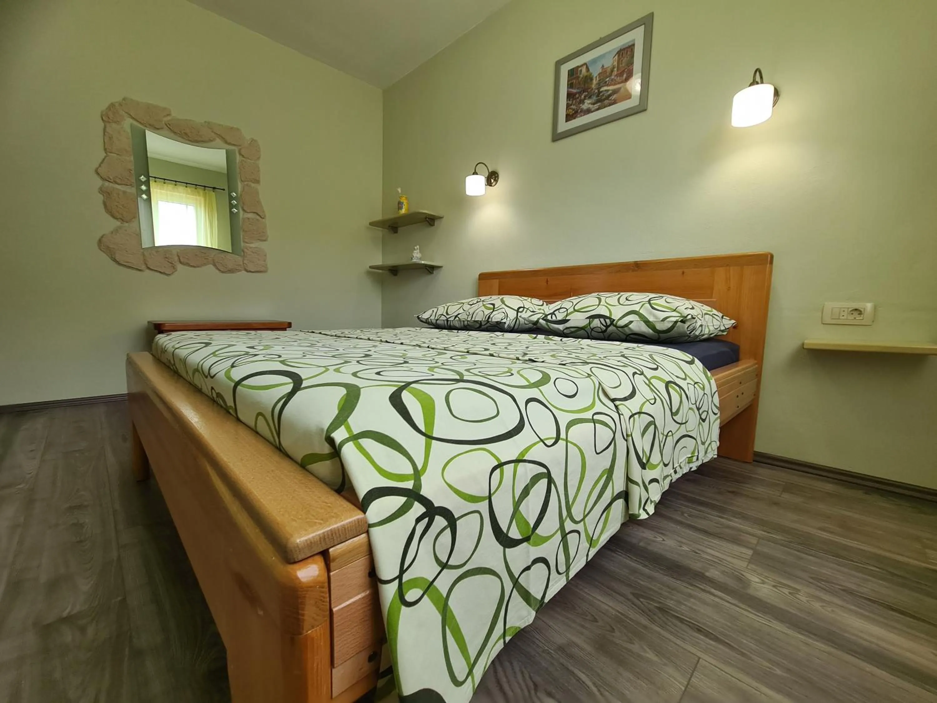 Bed in Apartments Brešan