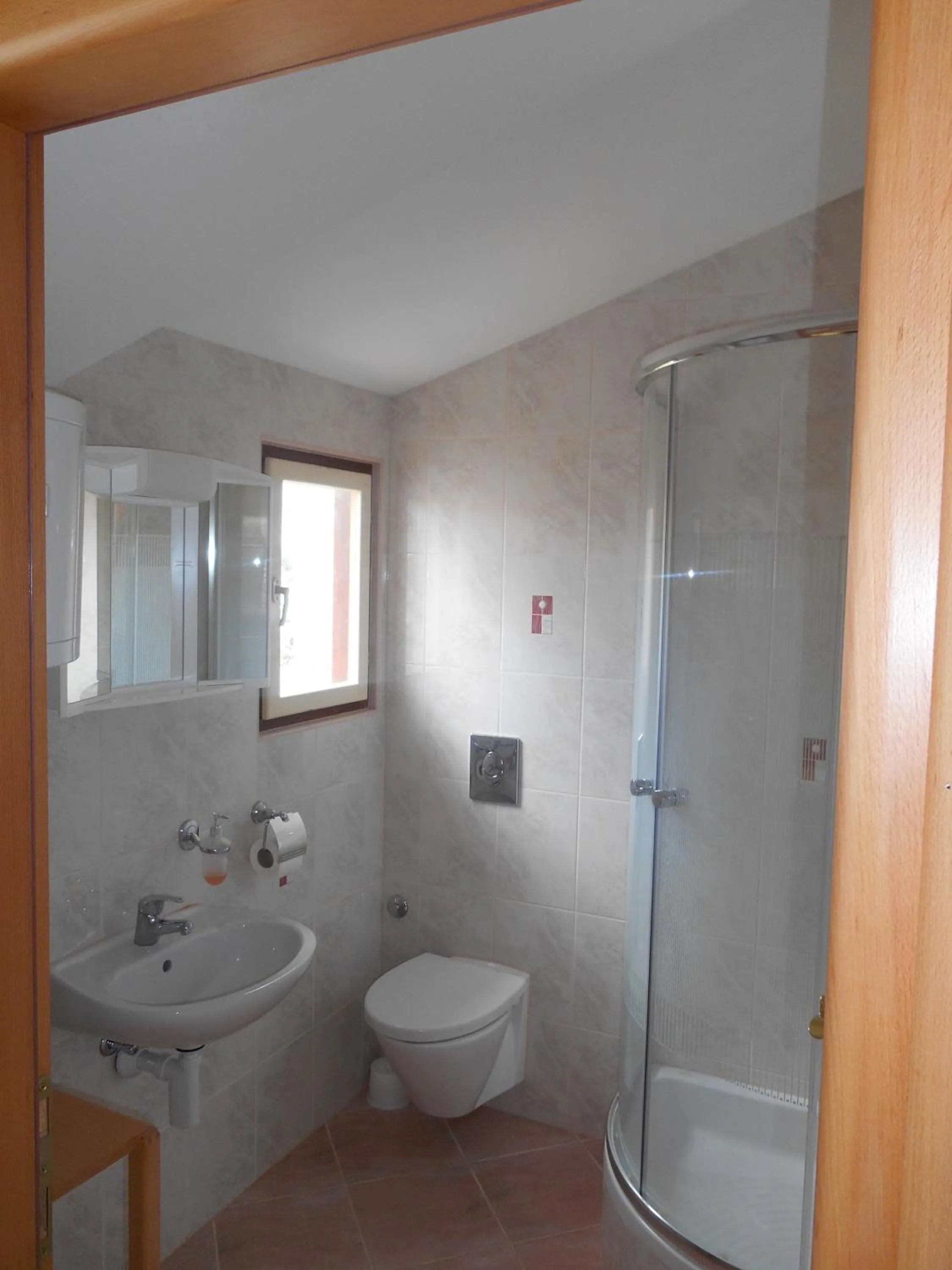 Shower in Apartments Brešan