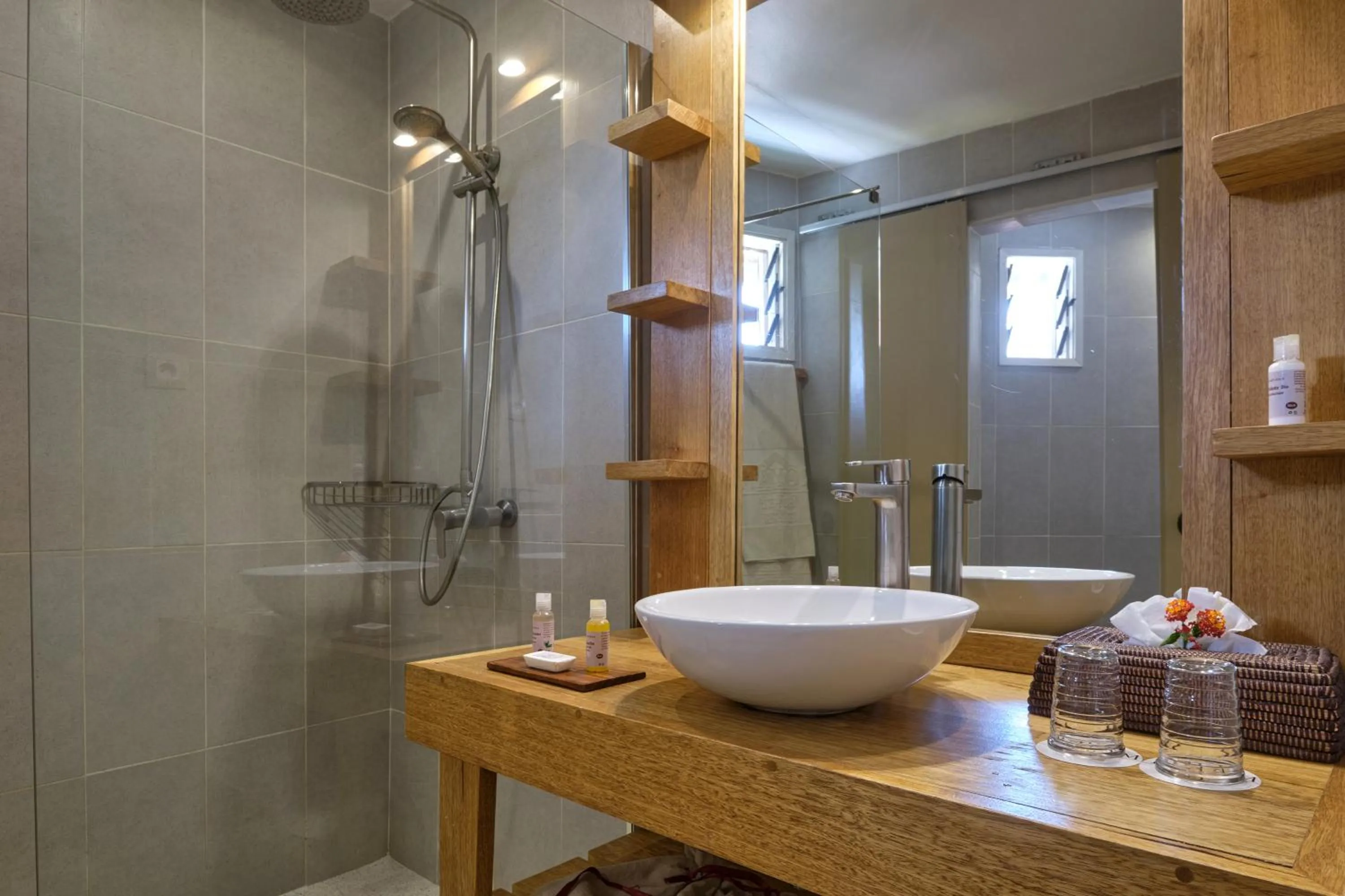 Shower in Hotel Royam