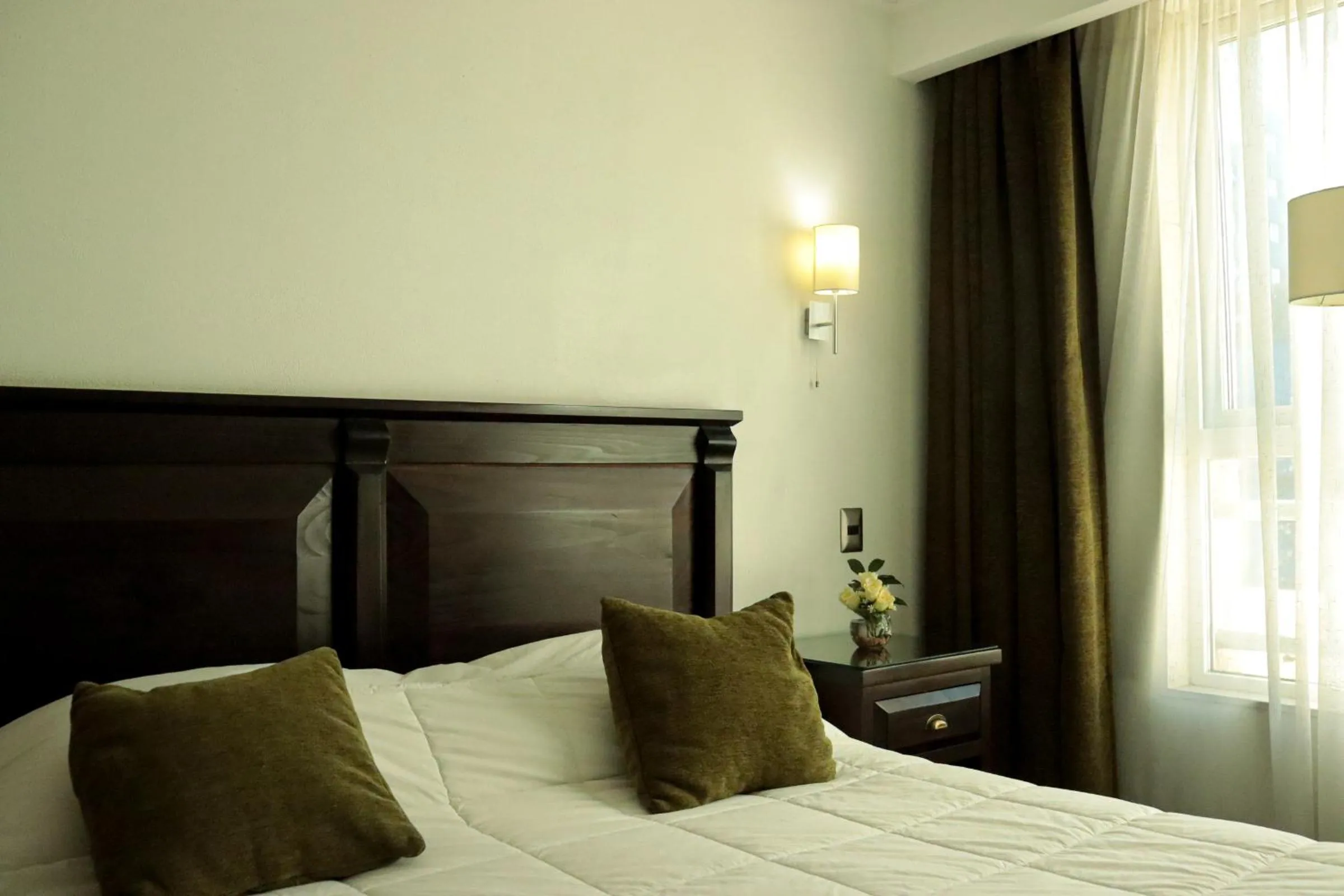 Bed in Hotel Terrano Concepción