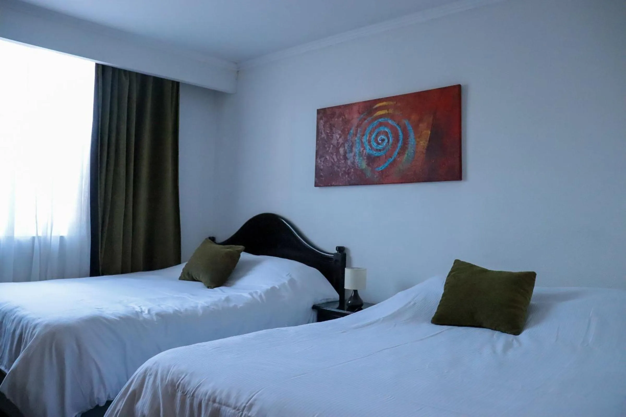 Bed in Hotel Terrano Concepción