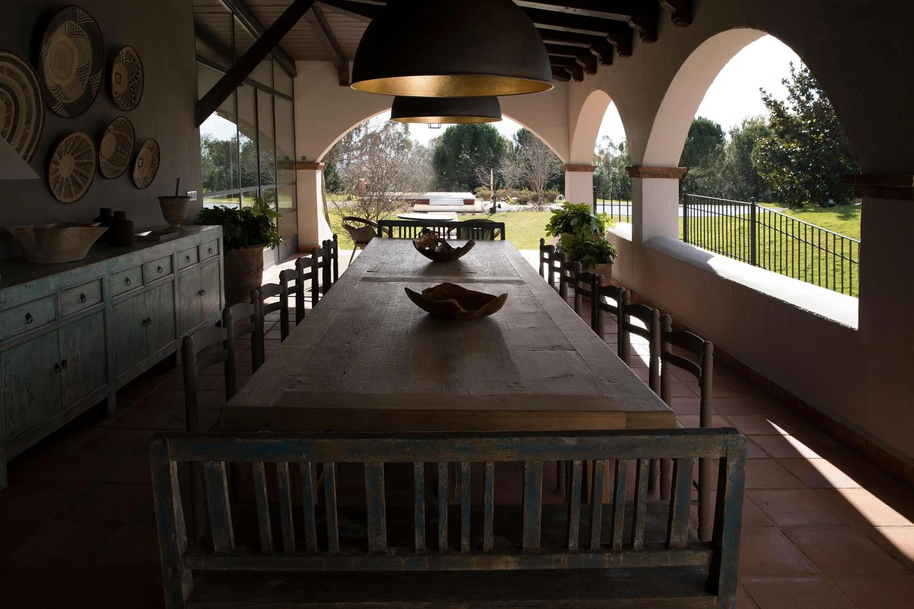Patio in Hotel Rural Las Tejuelas