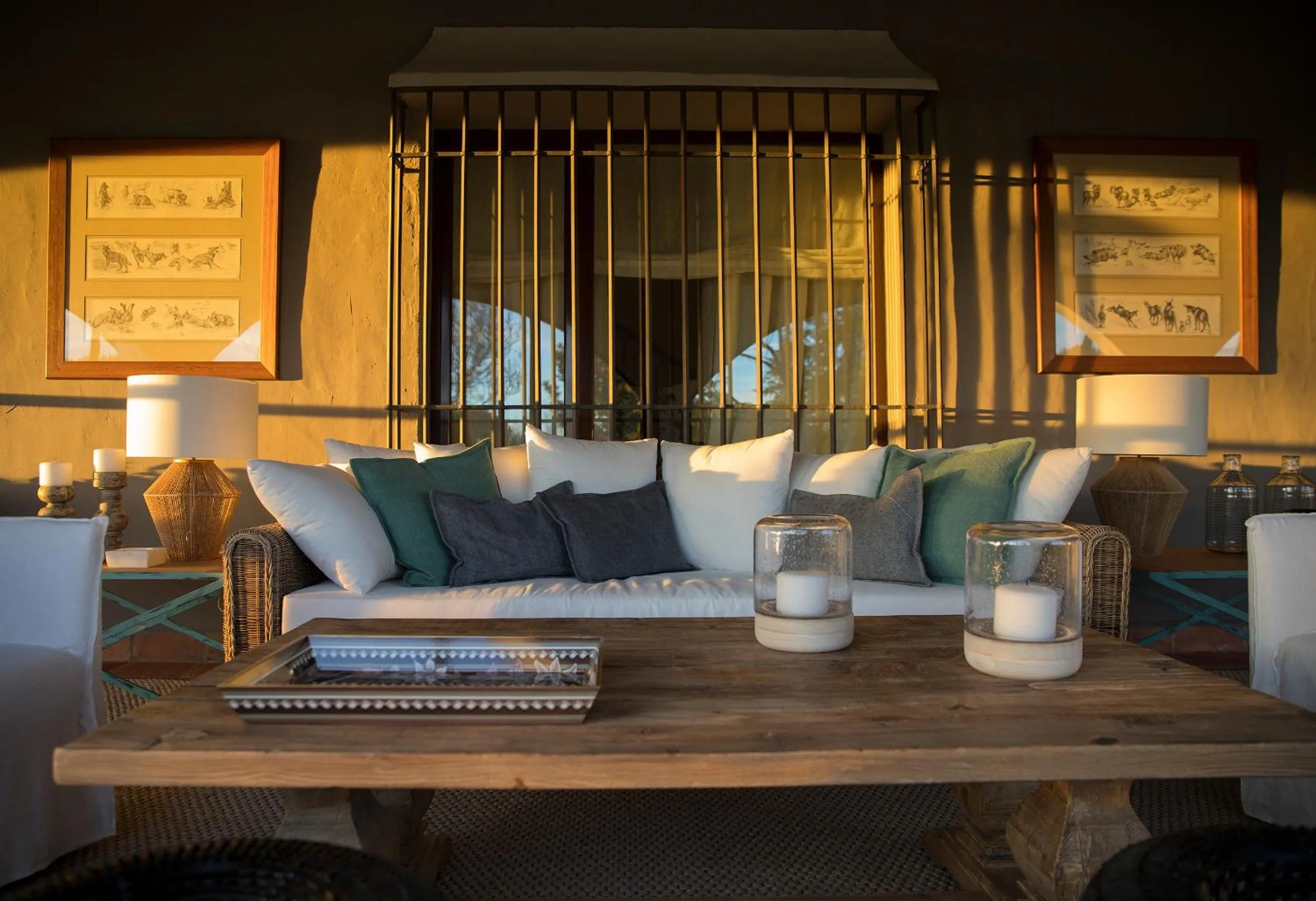 Living room in Hotel Rural Las Tejuelas