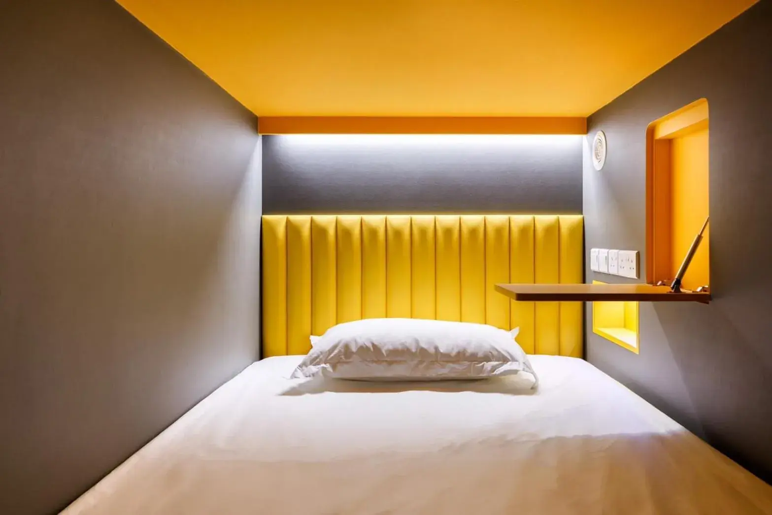 Bed in Circular House Bed in Circular House