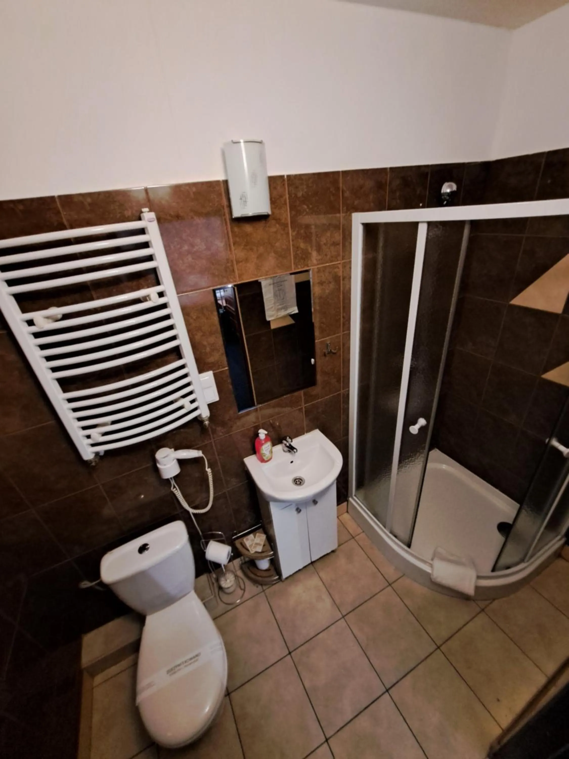 Bathroom in Hotel Agat & SPA