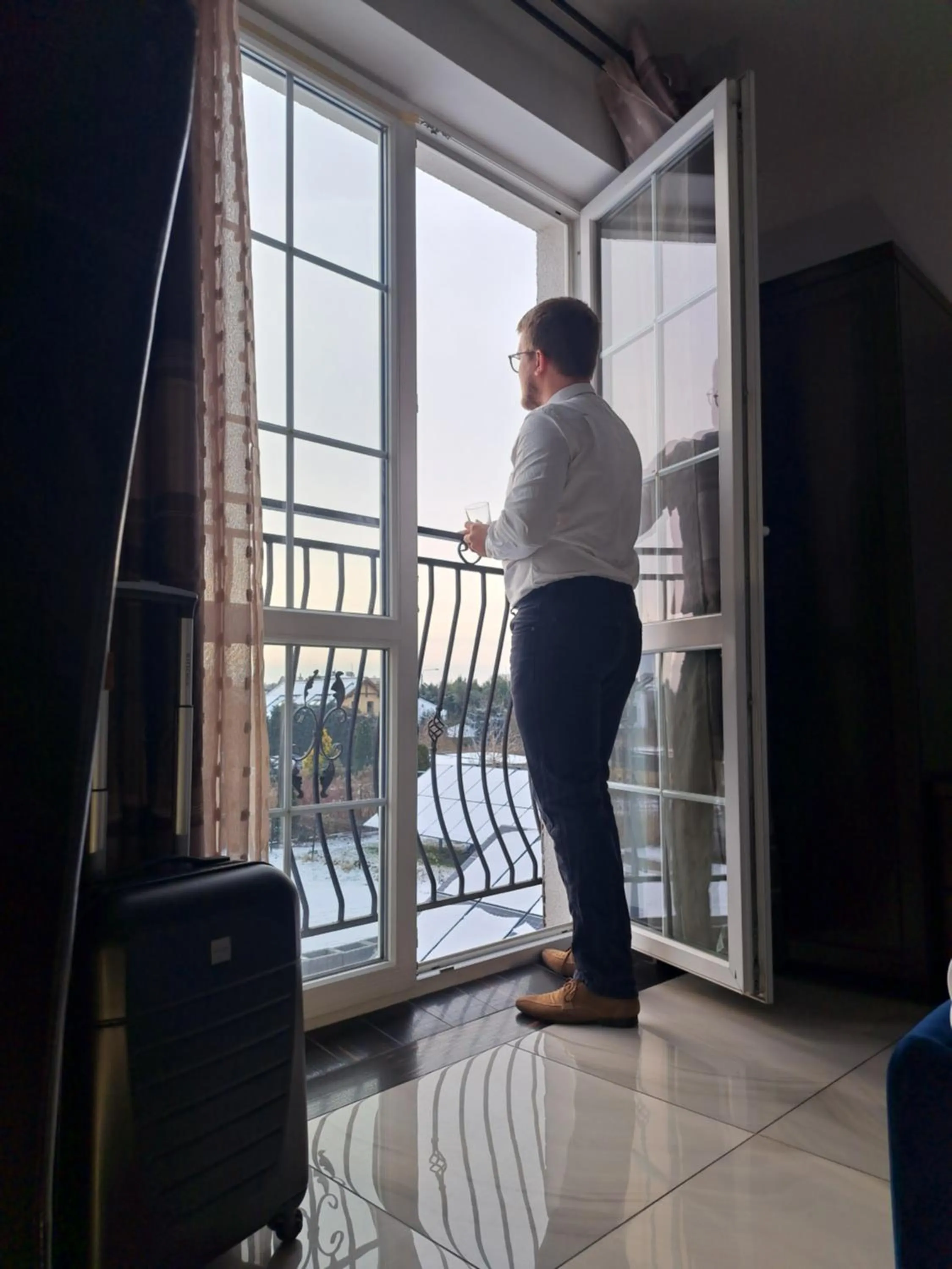 Balcony/Terrace in Hotel Agat & SPA