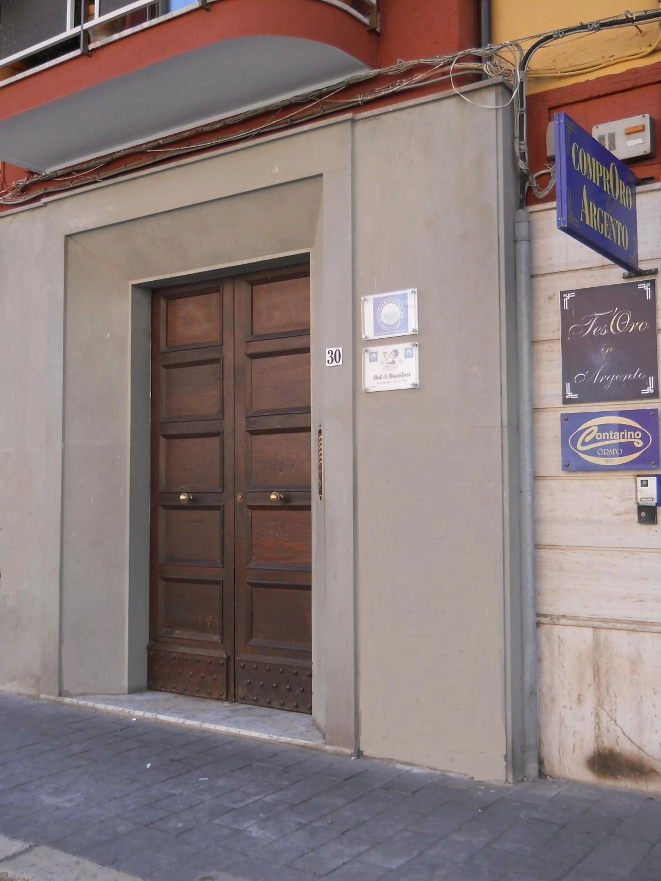 Facade/entrance in B&B Milu'