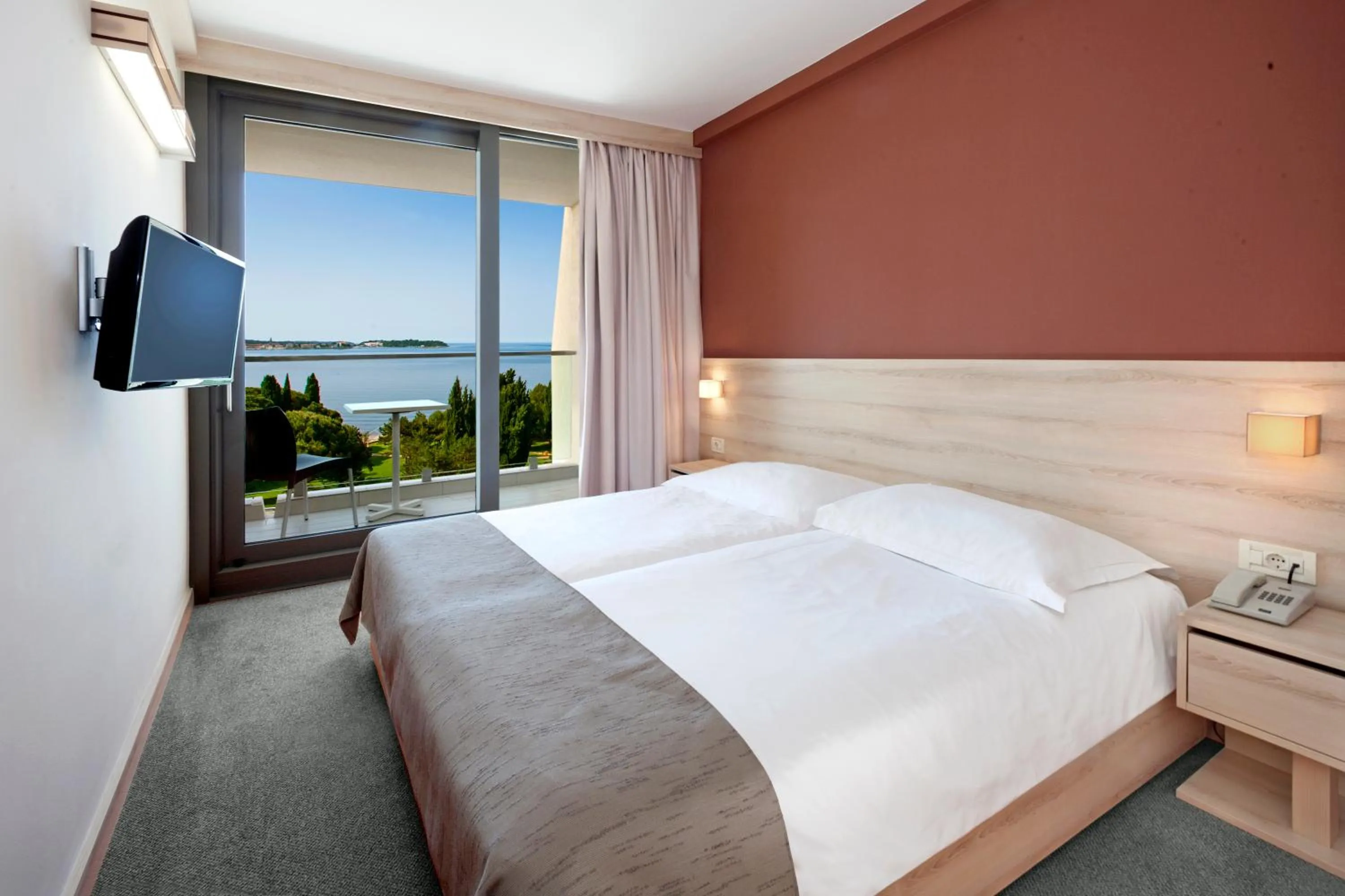 Bedroom, Bed in Hotel Materada Plava Laguna