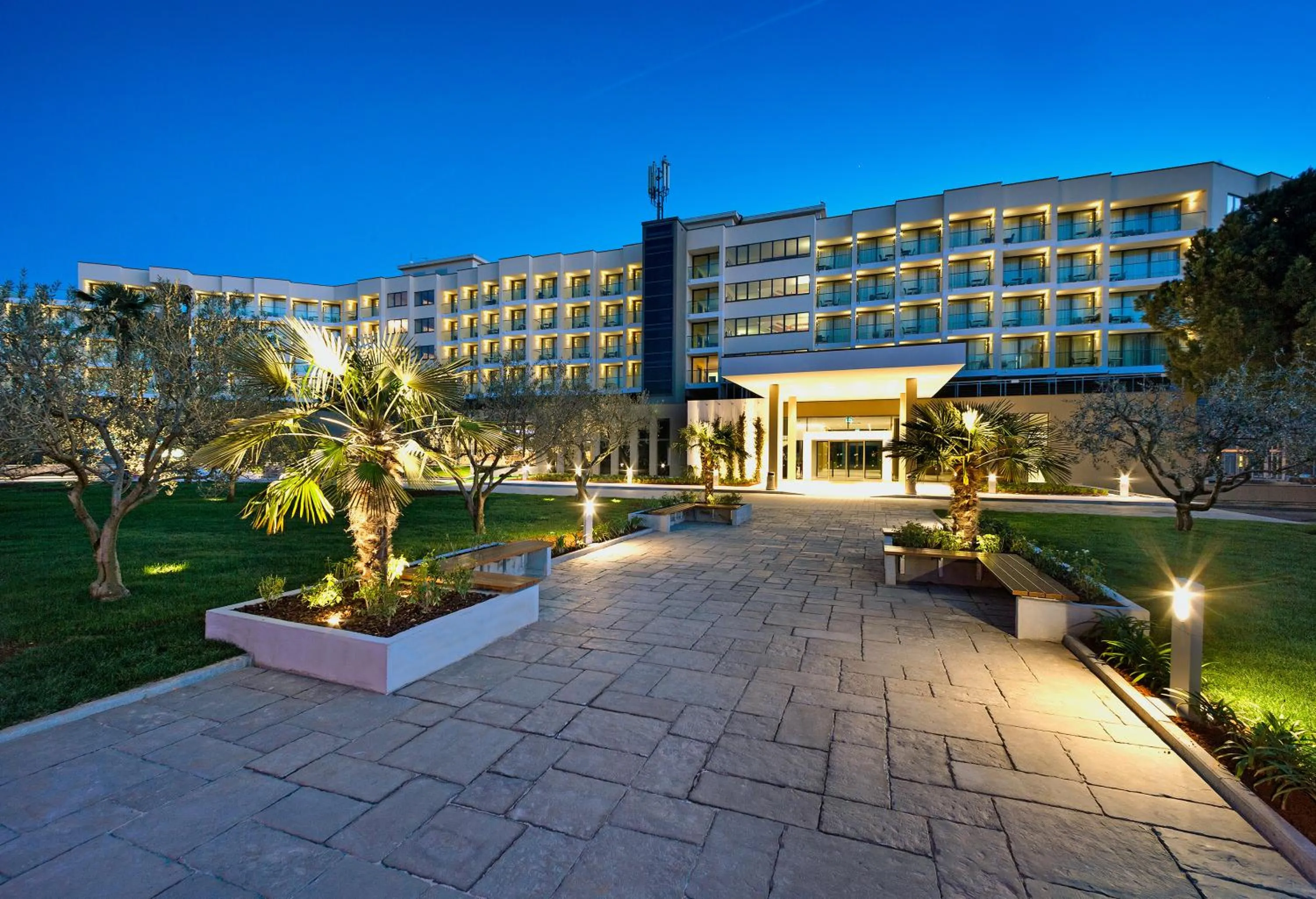 Facade/entrance in Hotel Materada Plava Laguna