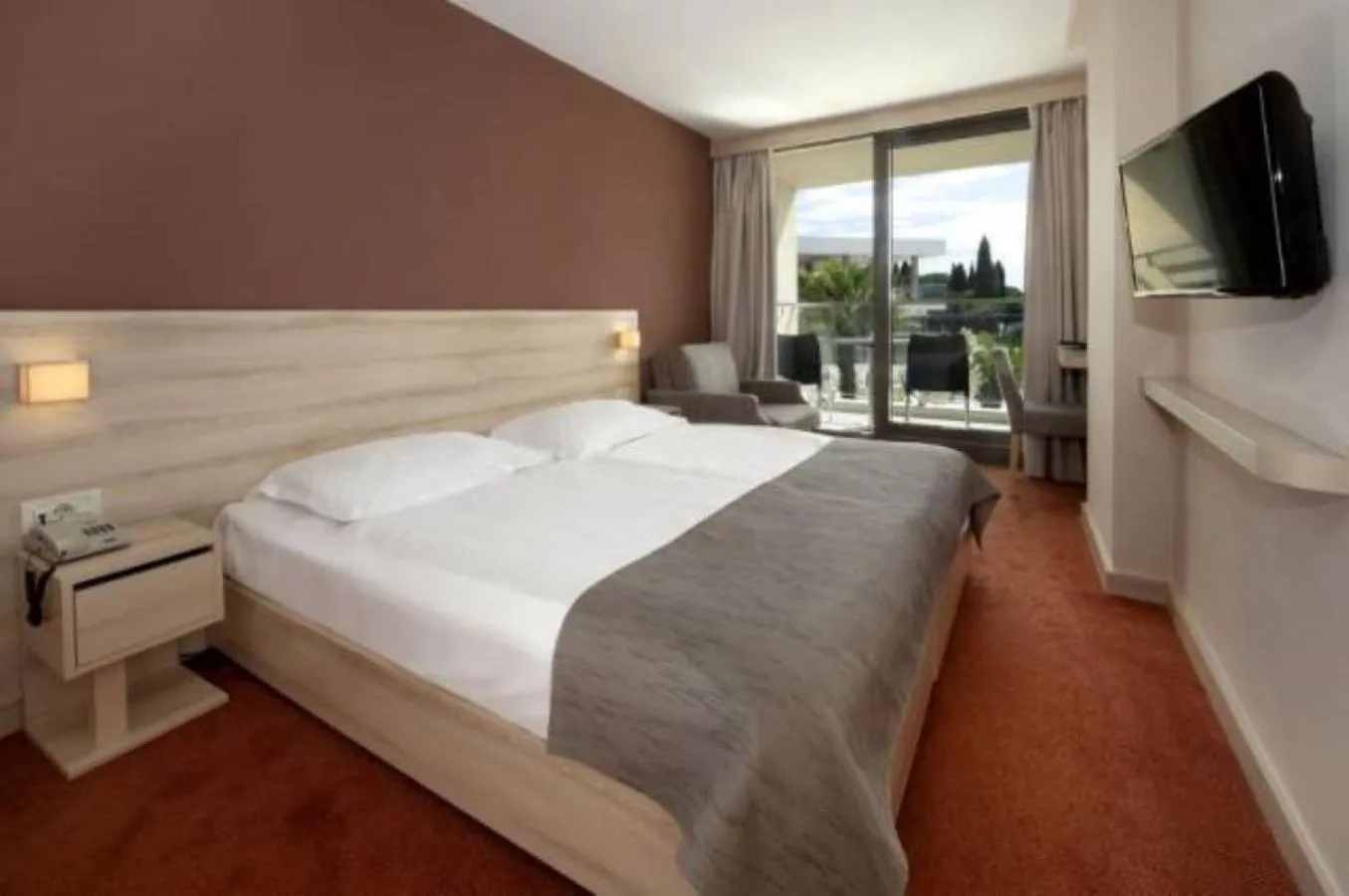 Bedroom, Bed in Hotel Materada Plava Laguna