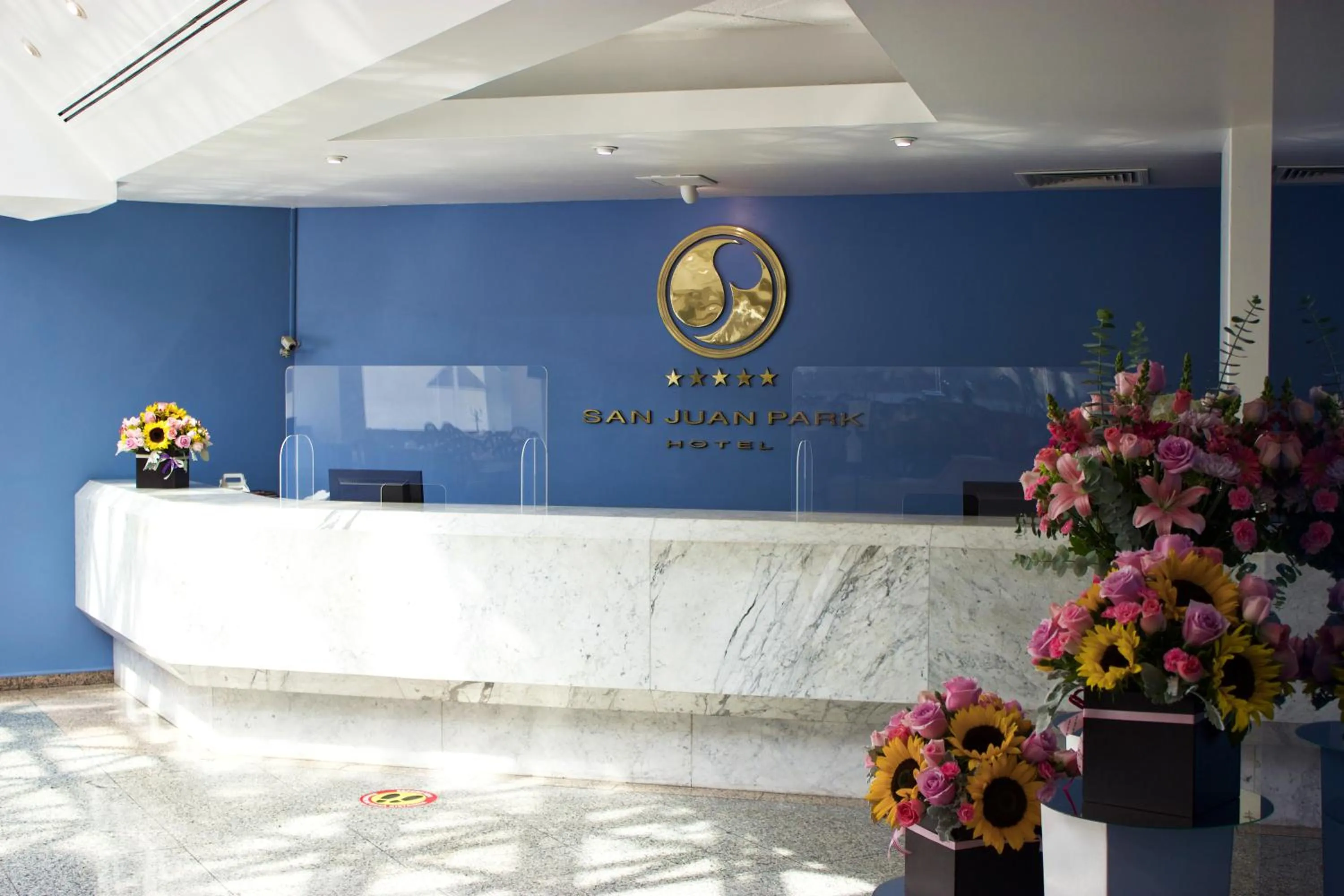 Lobby or reception in Hotel San Juan Park