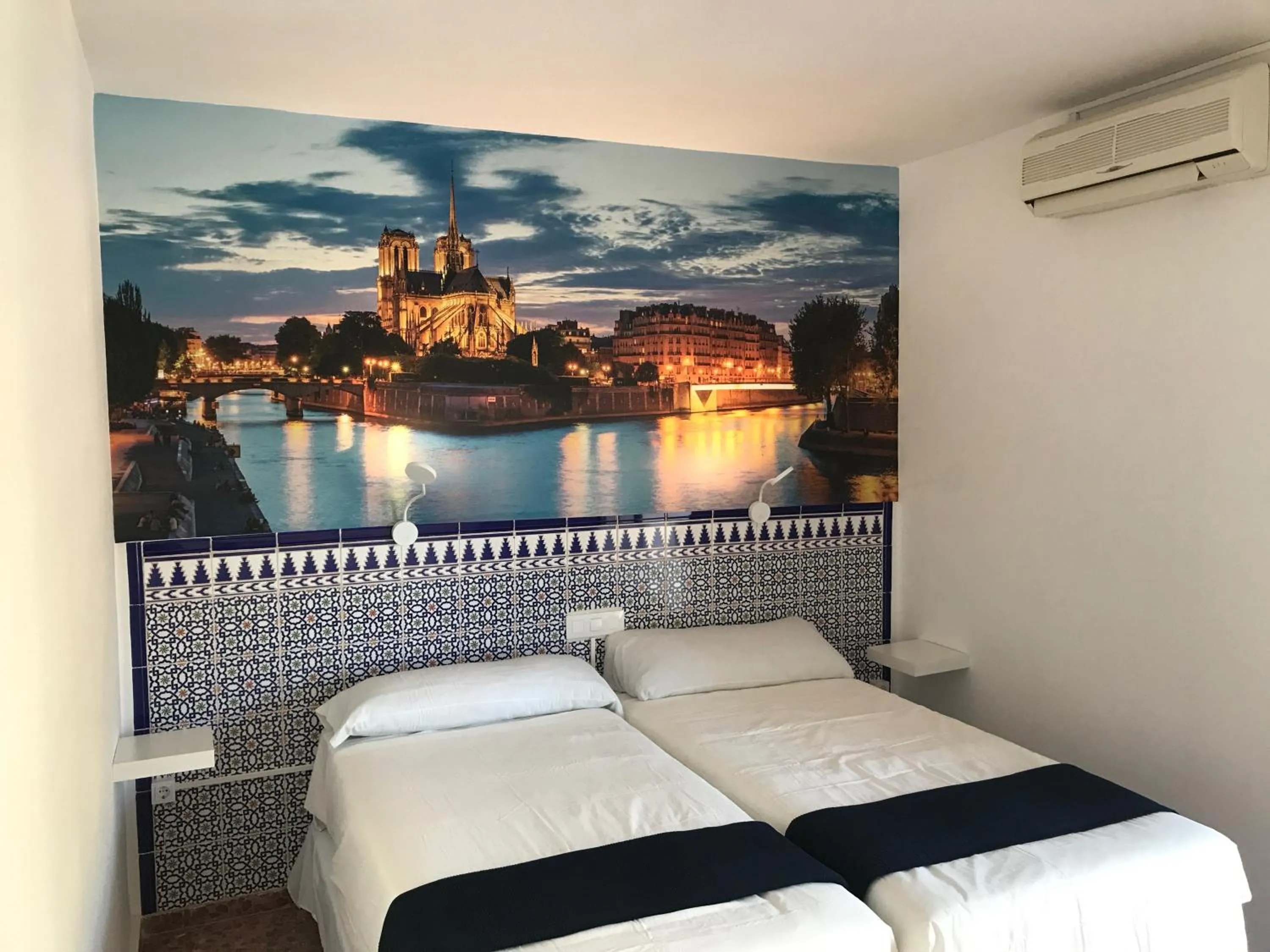 Bed in Hotel Playa San Cristóbal