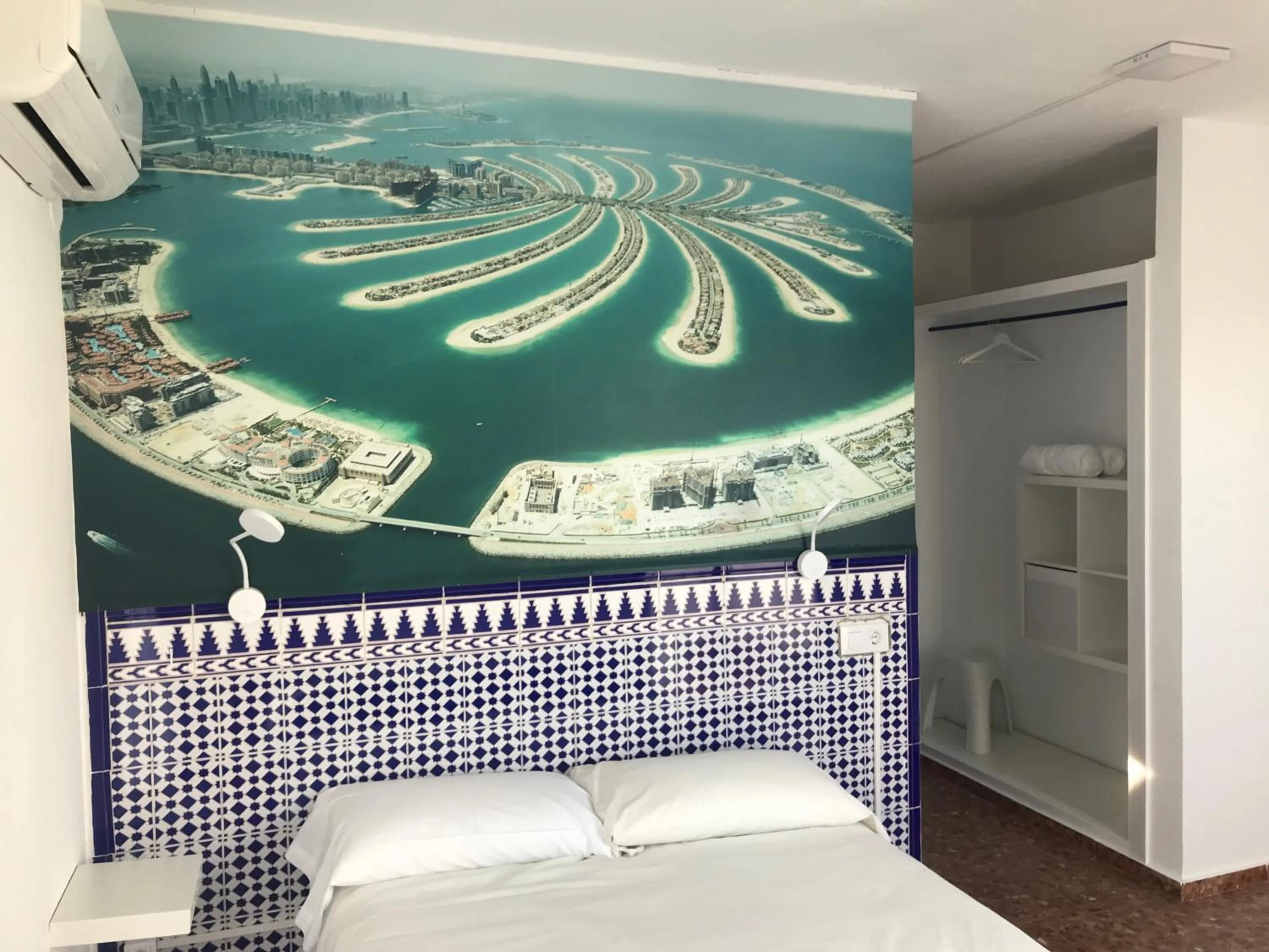 Bed in Hotel Playa San Cristóbal