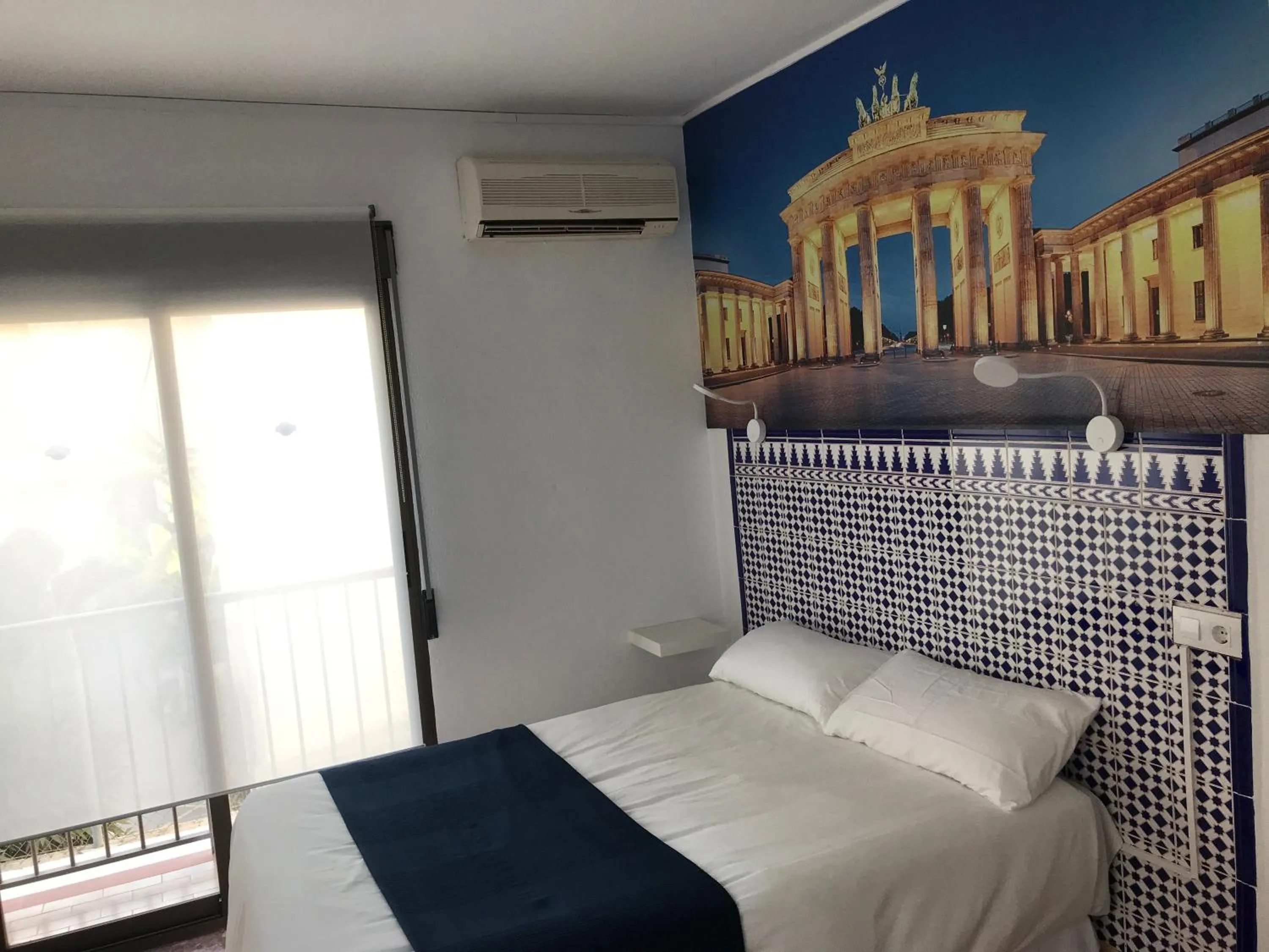 Bed in Hotel Playa San Cristóbal