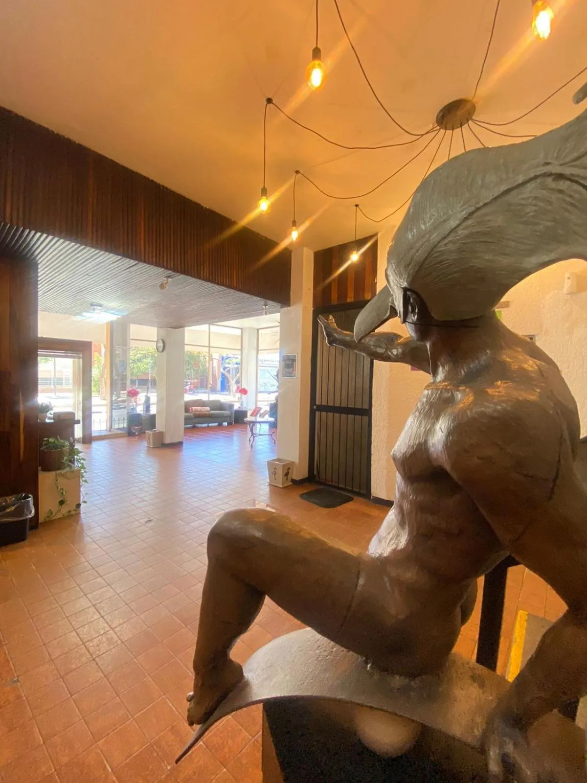 Living room in Hotel Flamingos