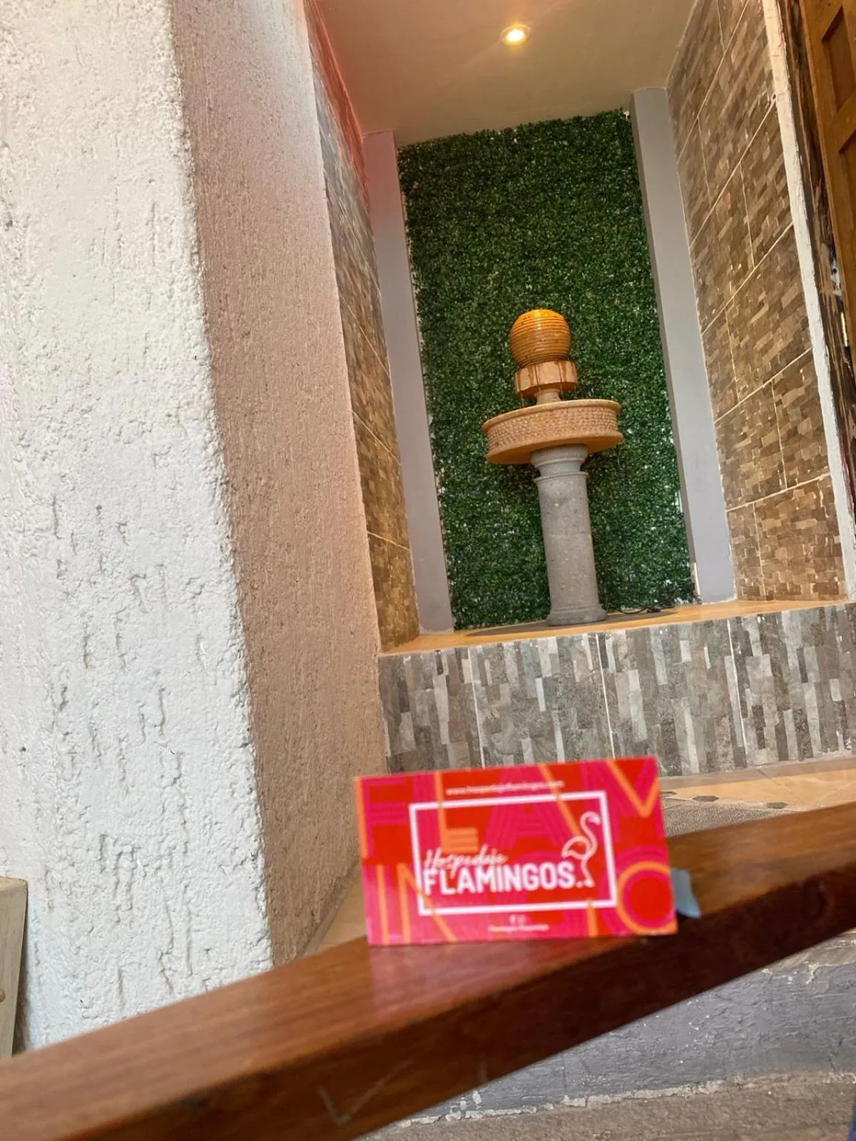 Property logo or sign in Hotel Flamingos