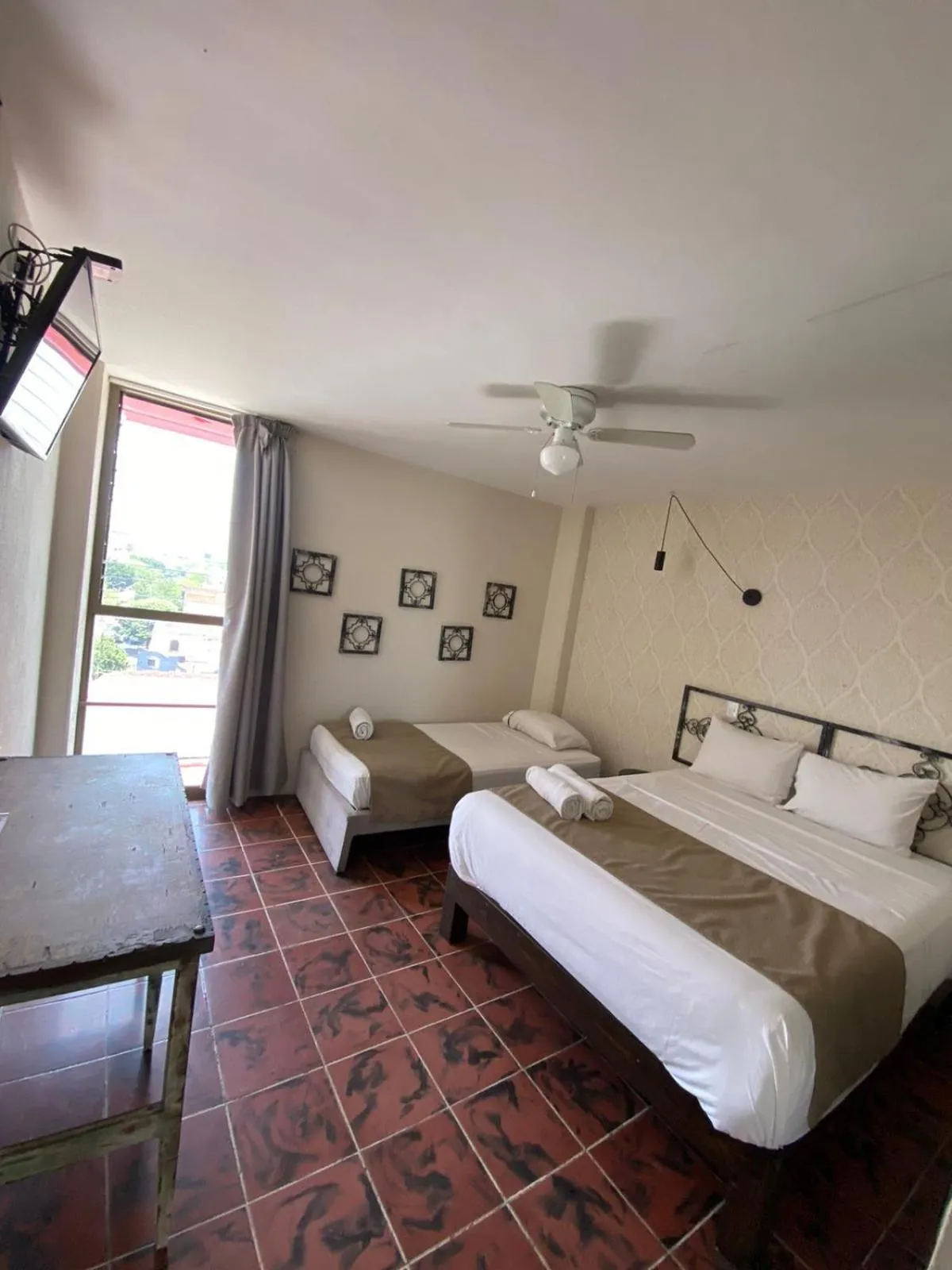 Photo of the whole room, Bed in Hotel Flamingos