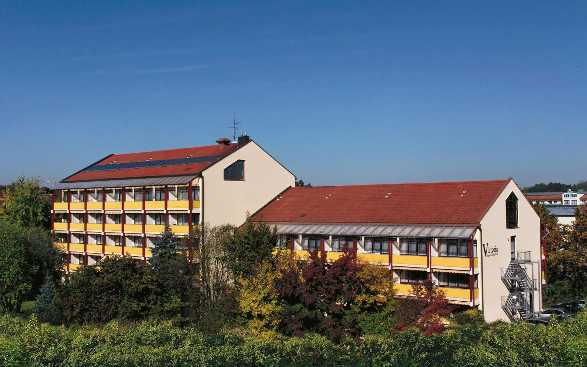Property building in Appartment Hotel Victoria