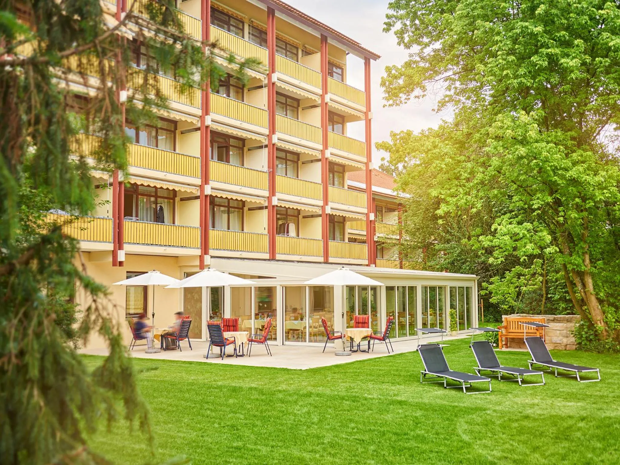 Property building in Appartment Hotel Victoria