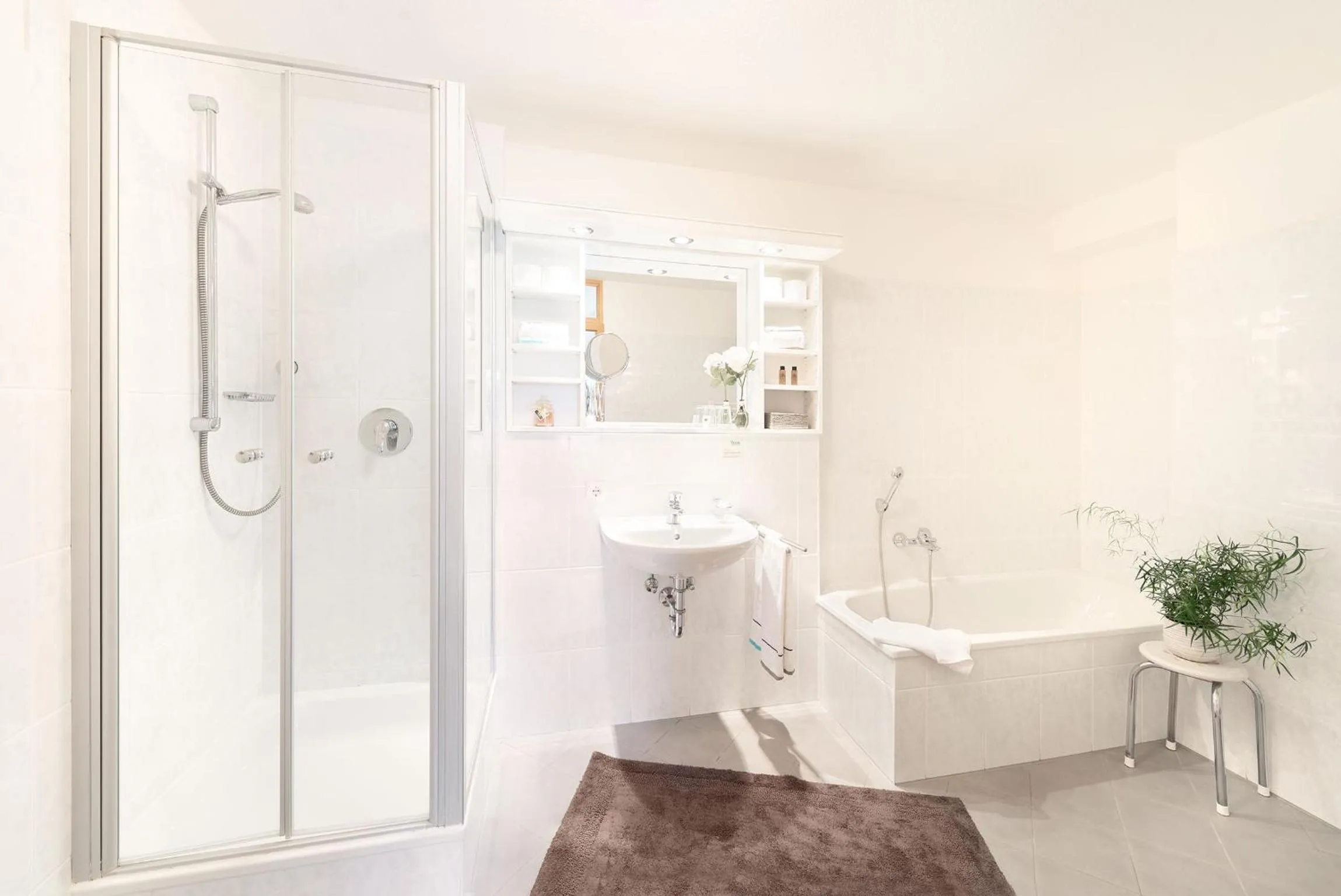 Bathroom in Appartment Hotel Victoria