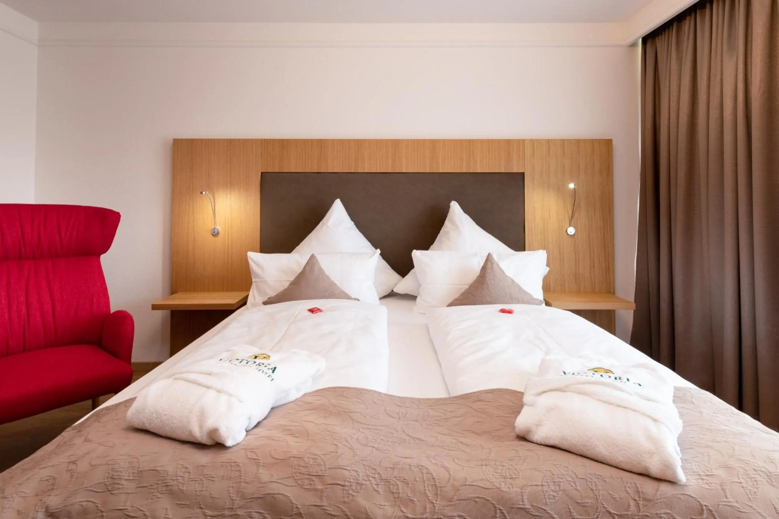 Bed in Appartment Hotel Victoria