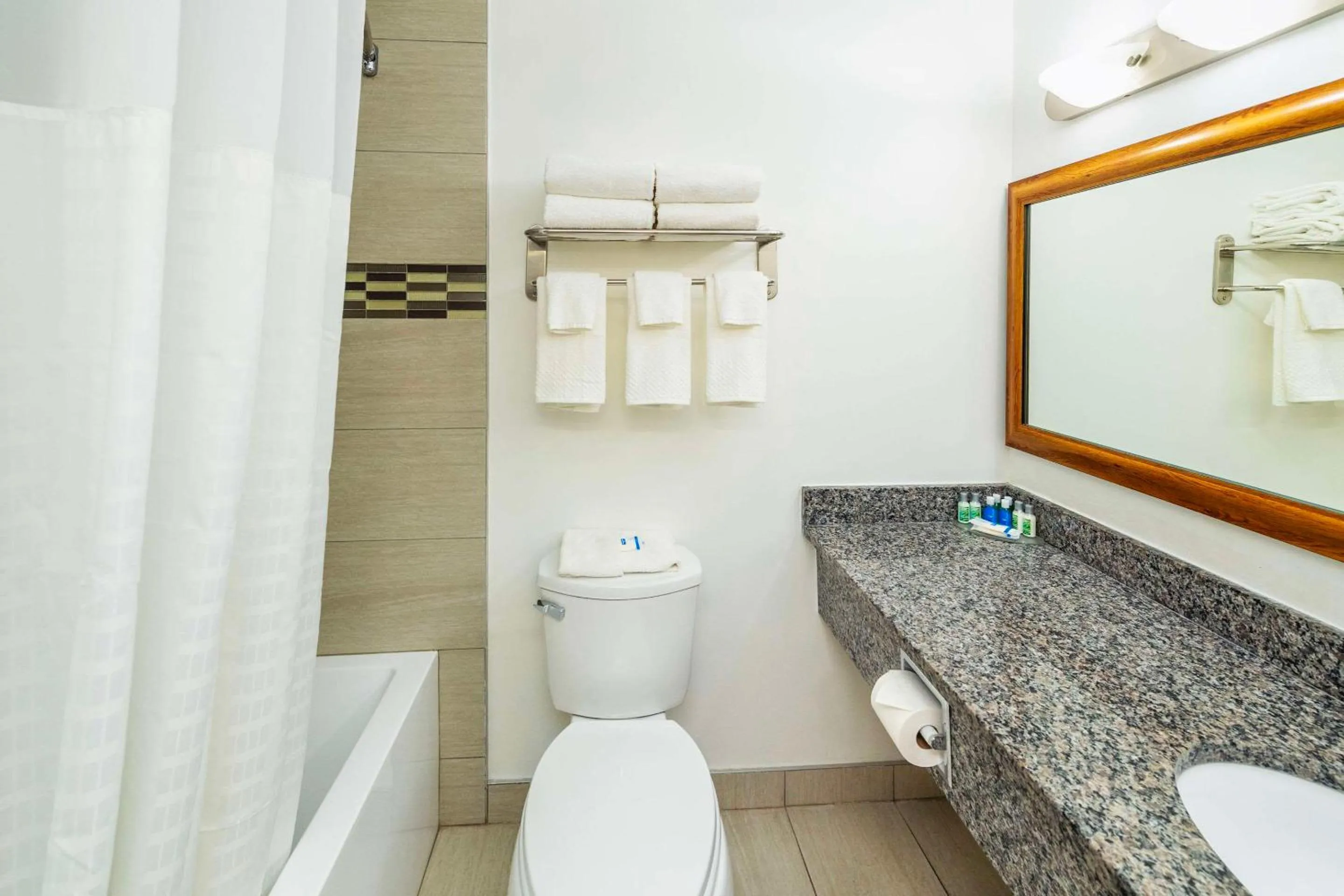 Bedroom in Rodeway Inn