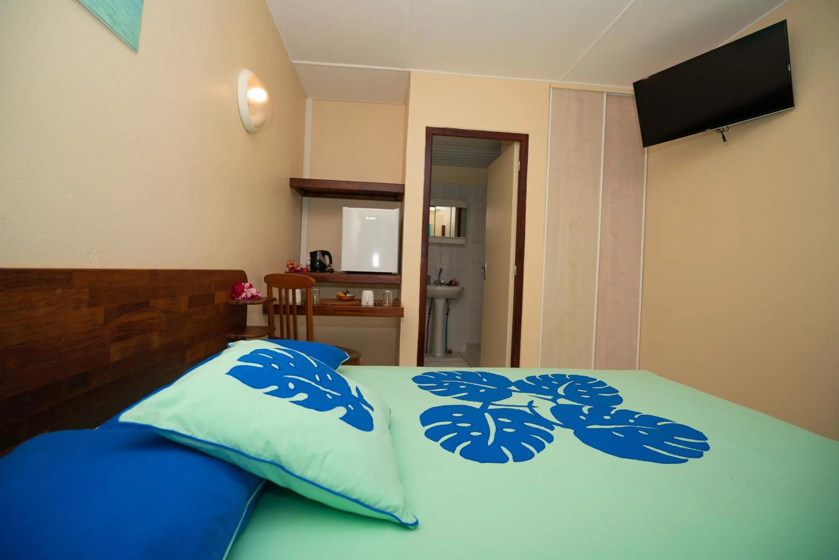 Bed in BORA BORA HOLIDAY'S LODGE