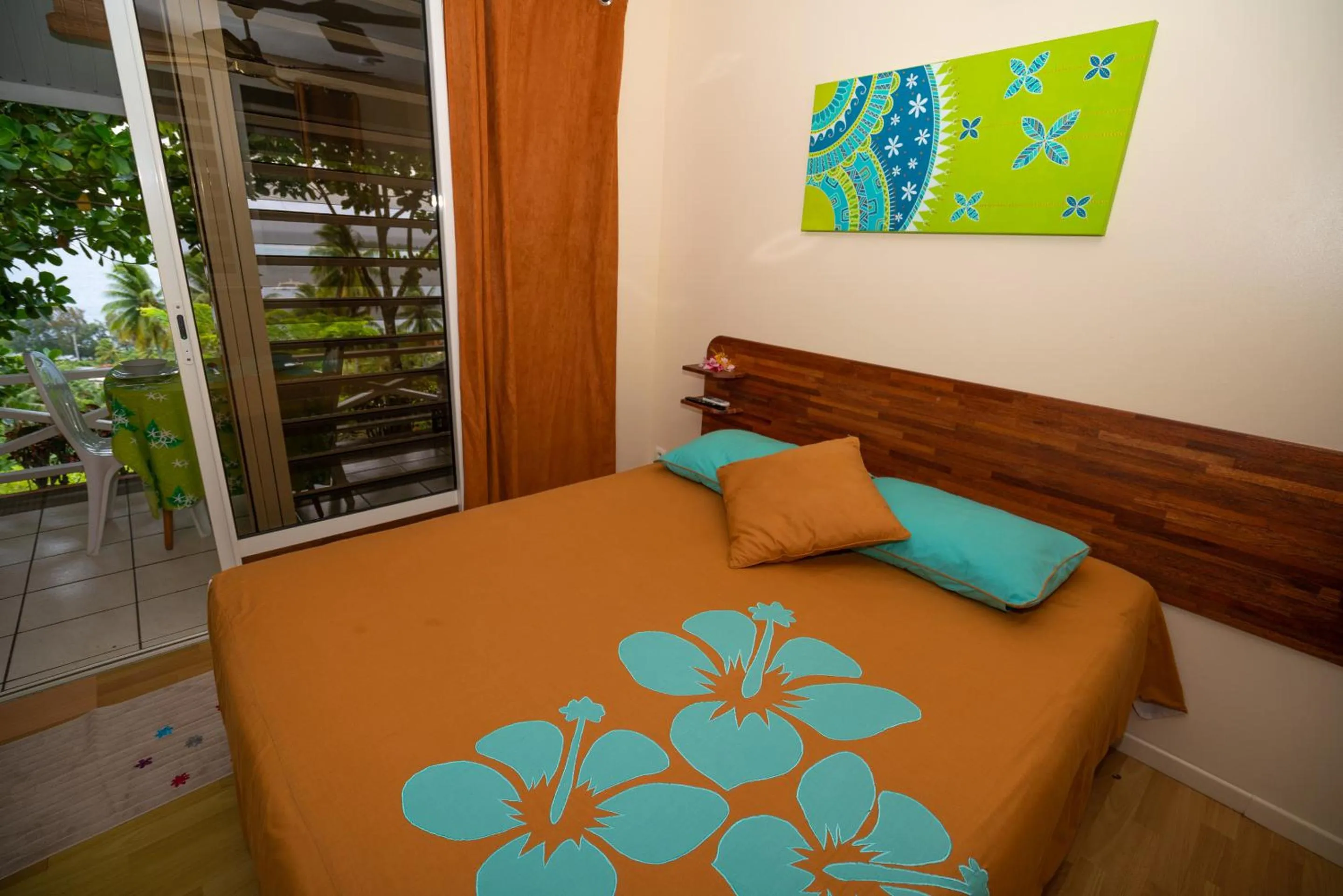 Bed in BORA BORA HOLIDAY'S LODGE