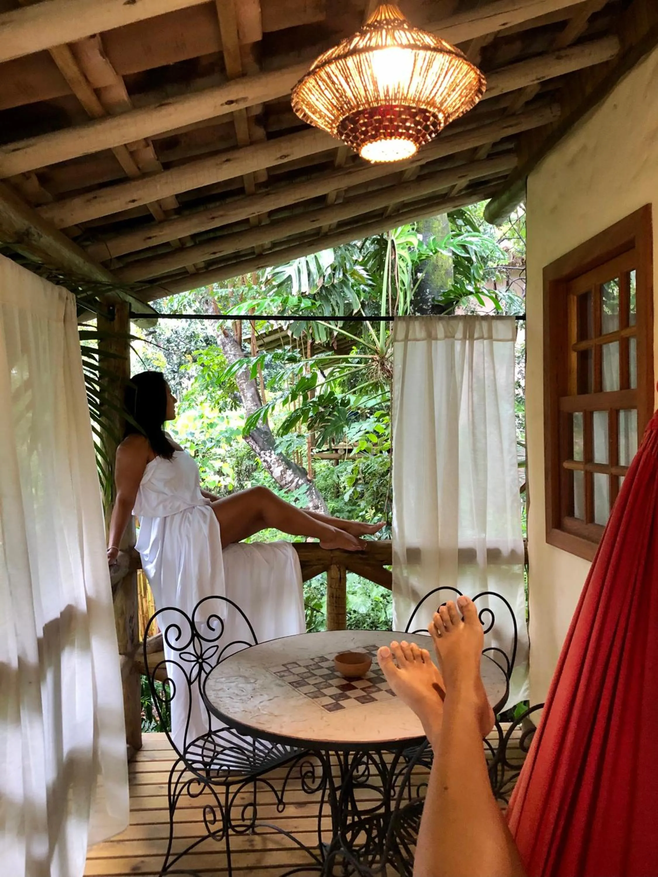 Balcony/Terrace in Pousada Vila Serrano