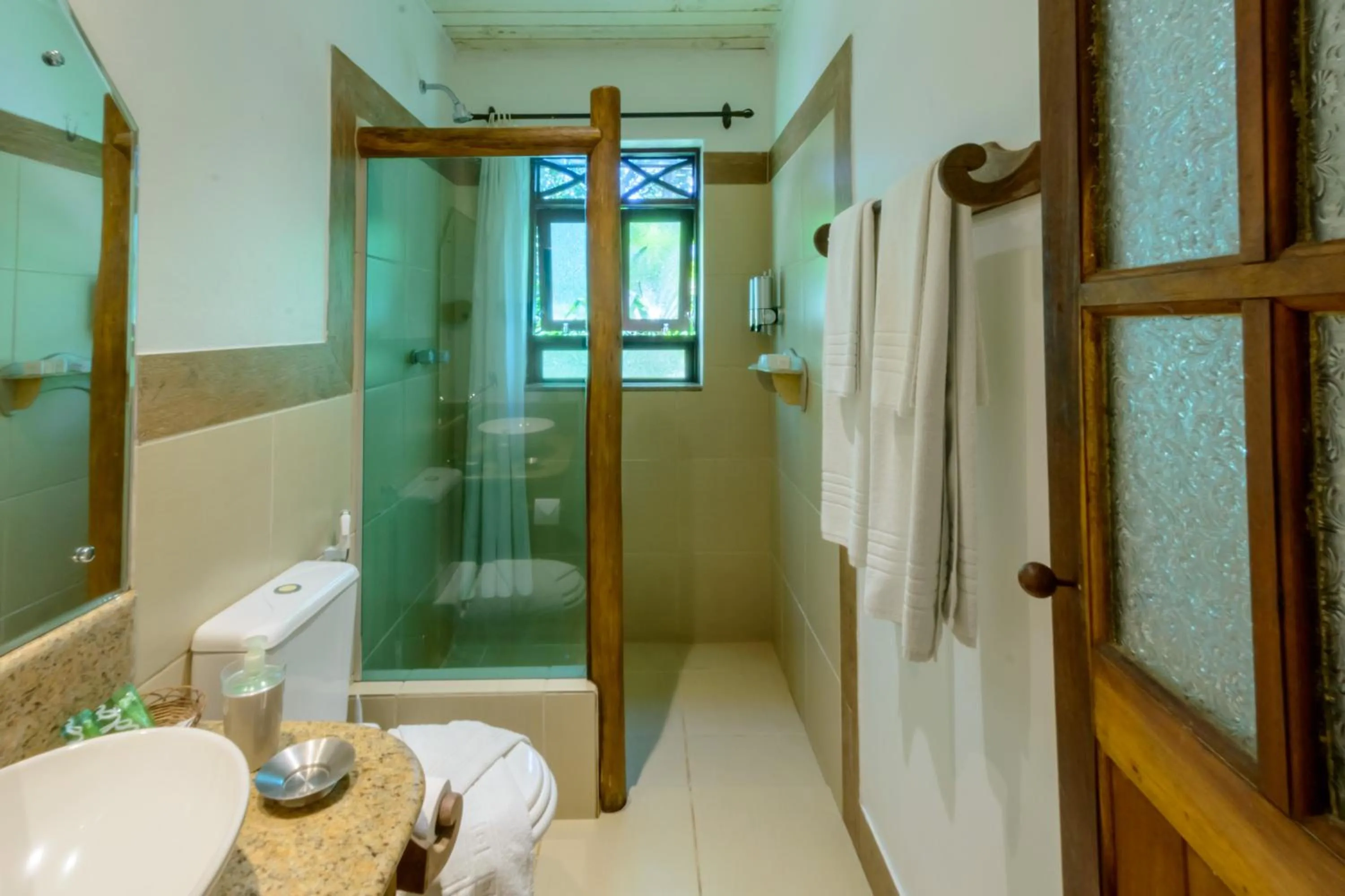 Shower in Pousada Vila Serrano