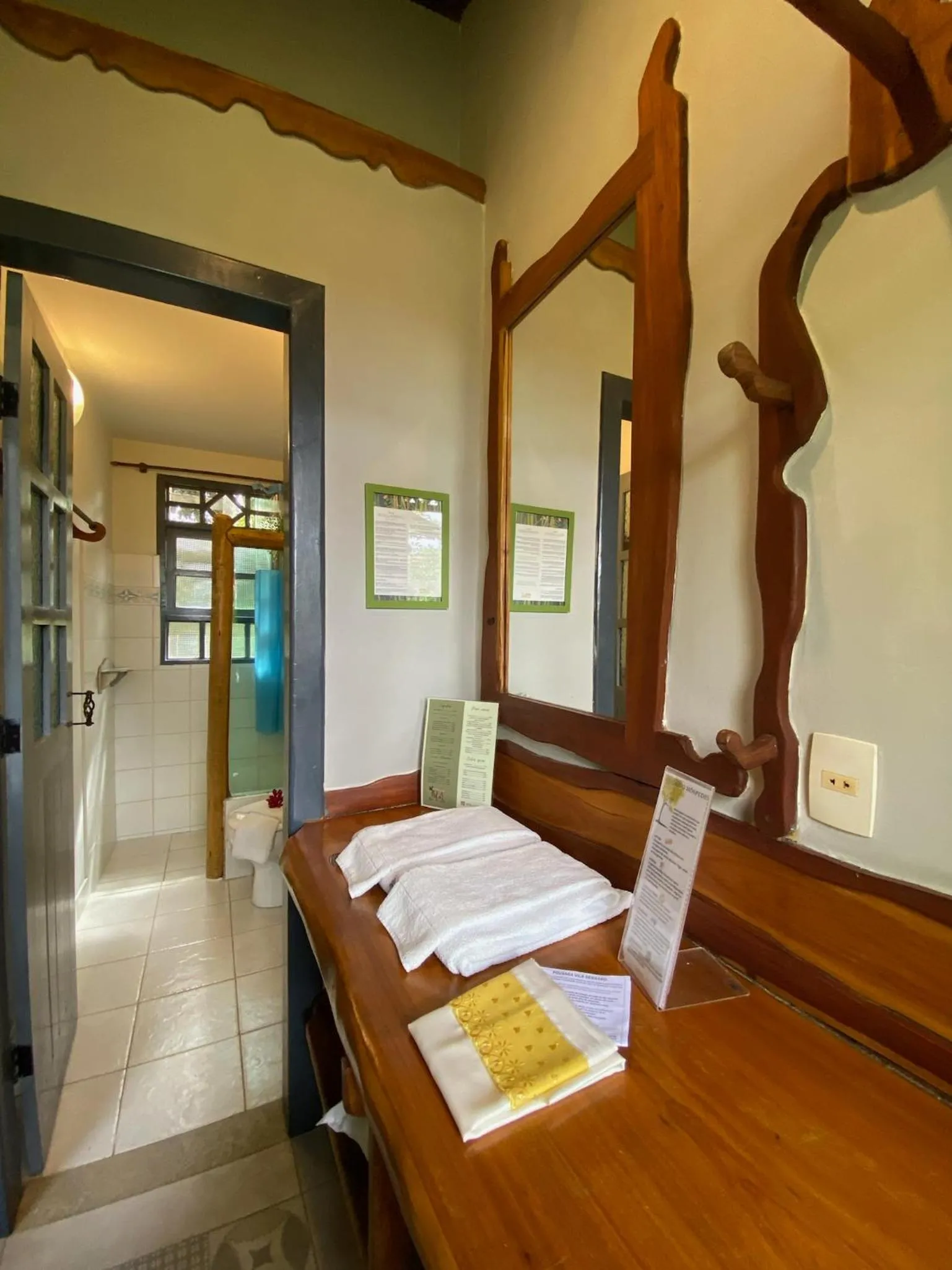 Bed in Pousada Vila Serrano