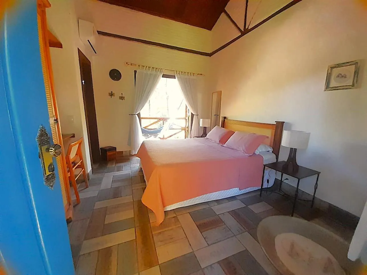 Bed in Pousada Vila Serrano