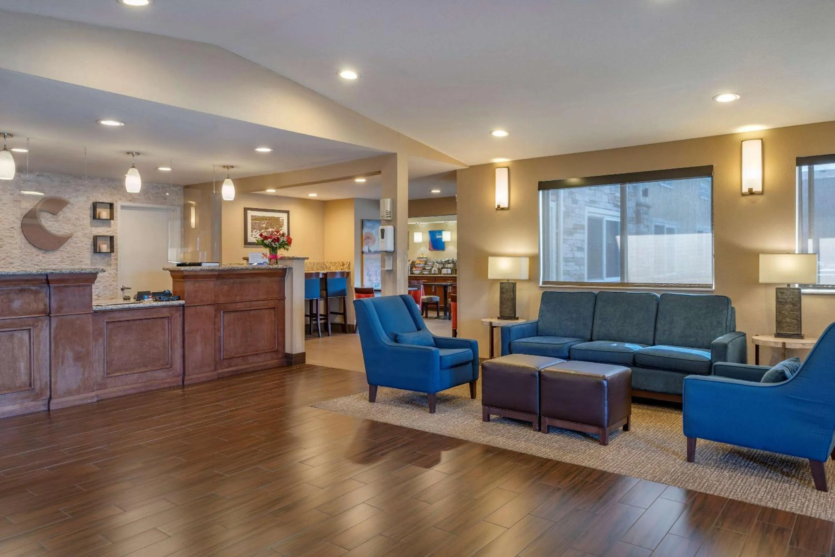 Lobby or reception in Comfort Inn Roseburg