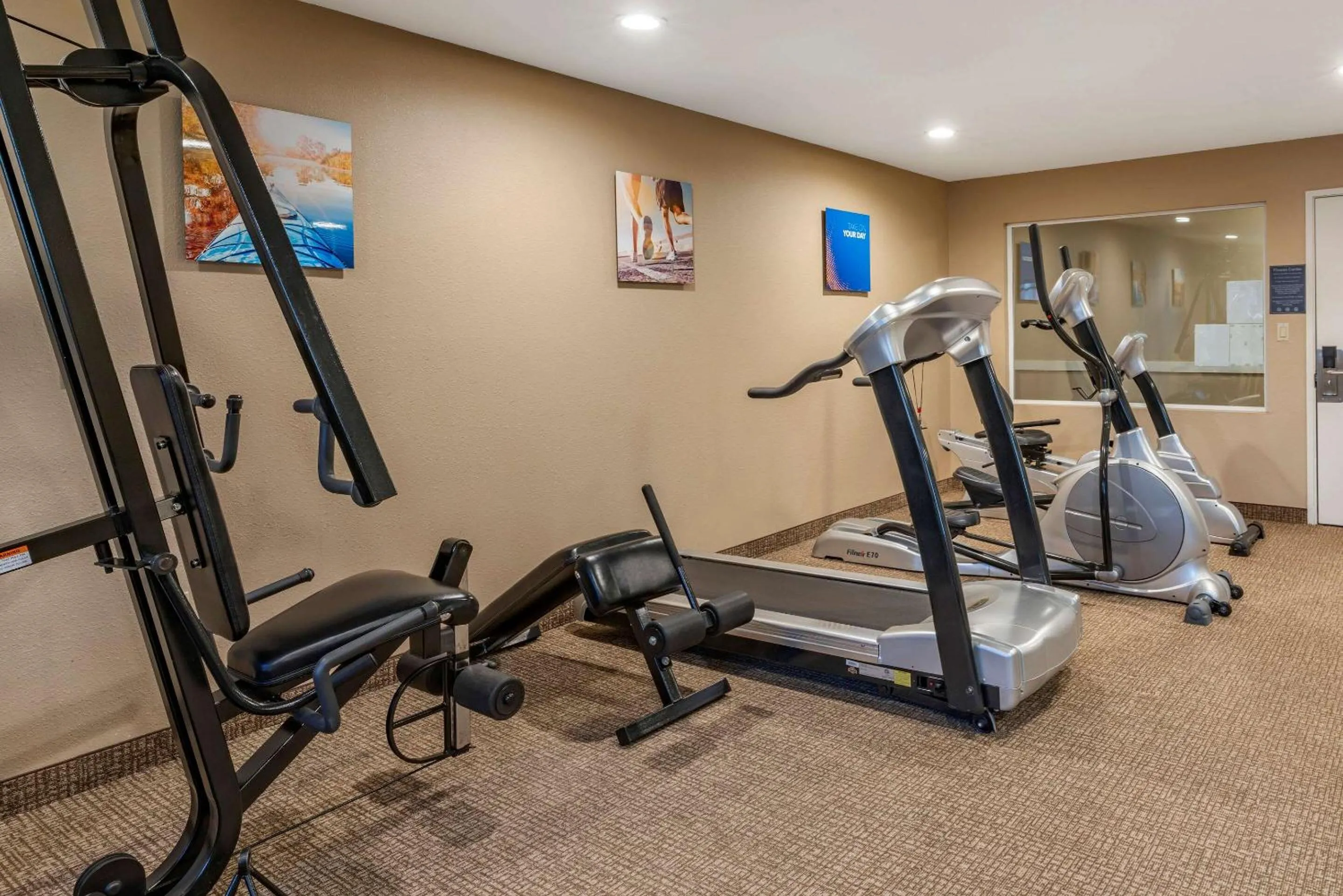 Fitness centre/facilities in Comfort Inn Roseburg